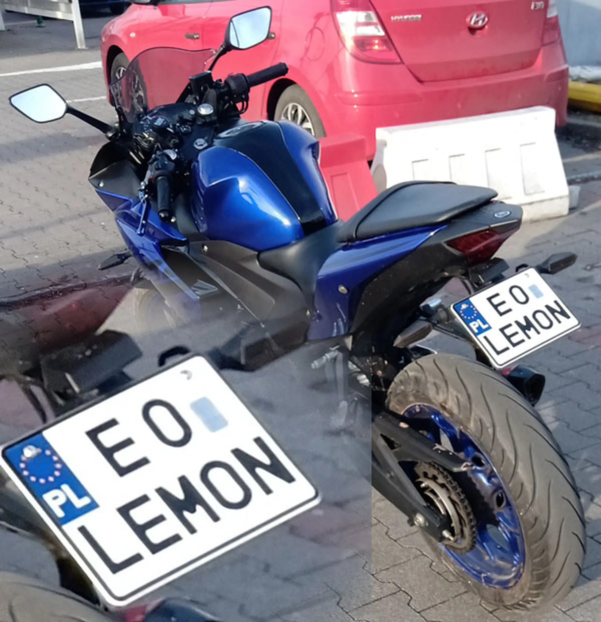 Fajny numer, blacha E0 LEMON