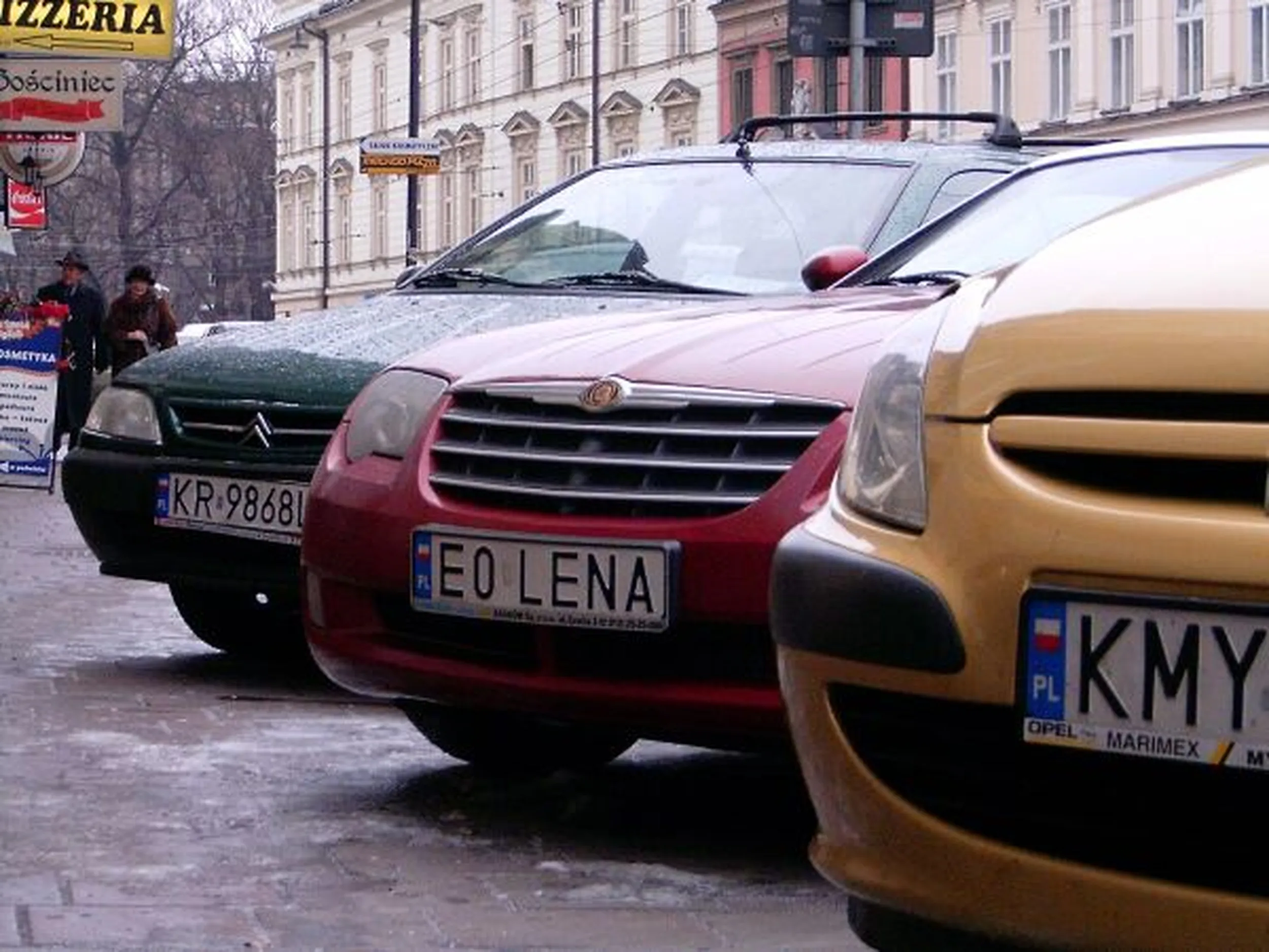 Fajny numer, blacha E0 LENA