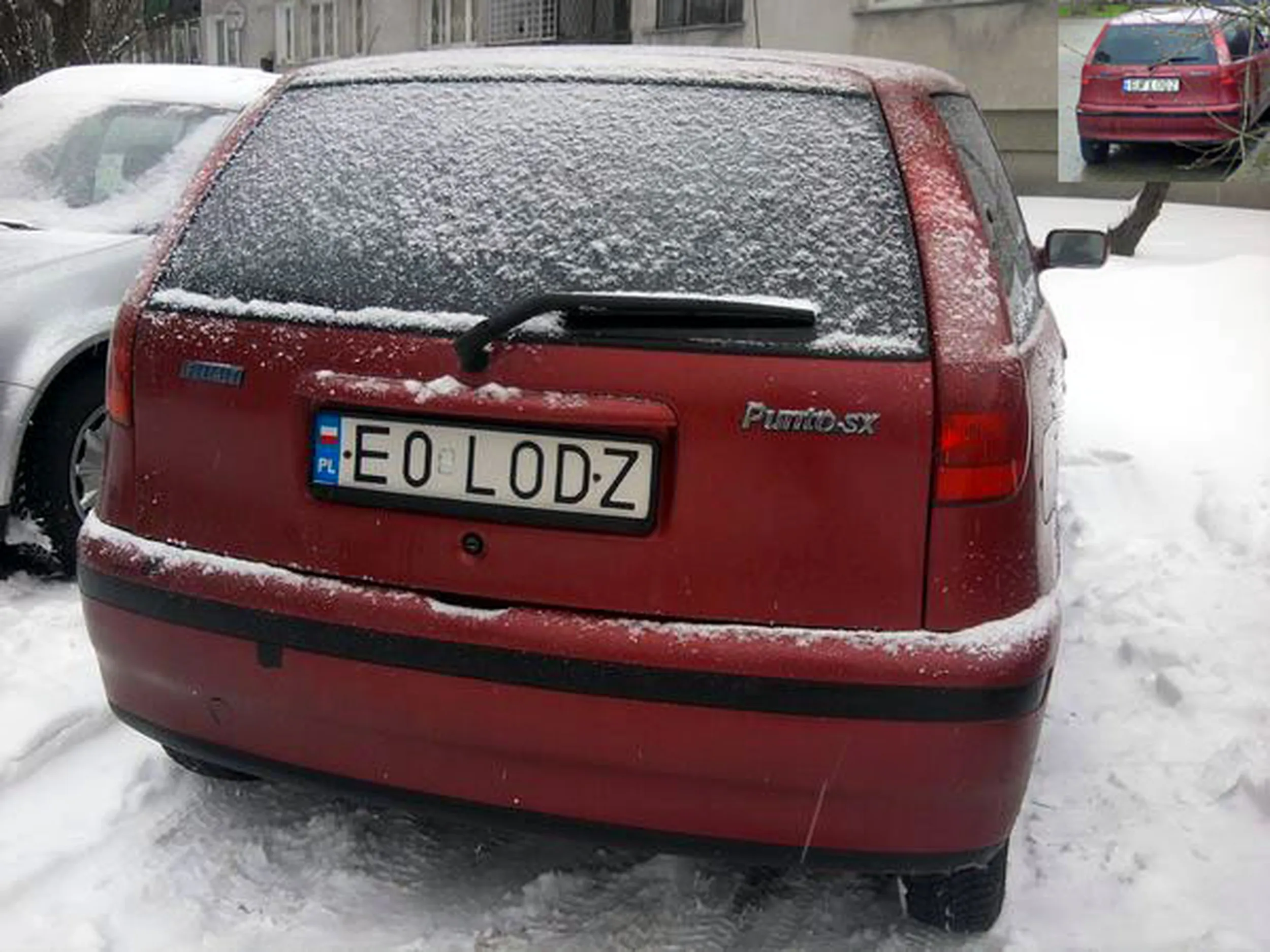 Fajny numer, blacha E0 LODZ