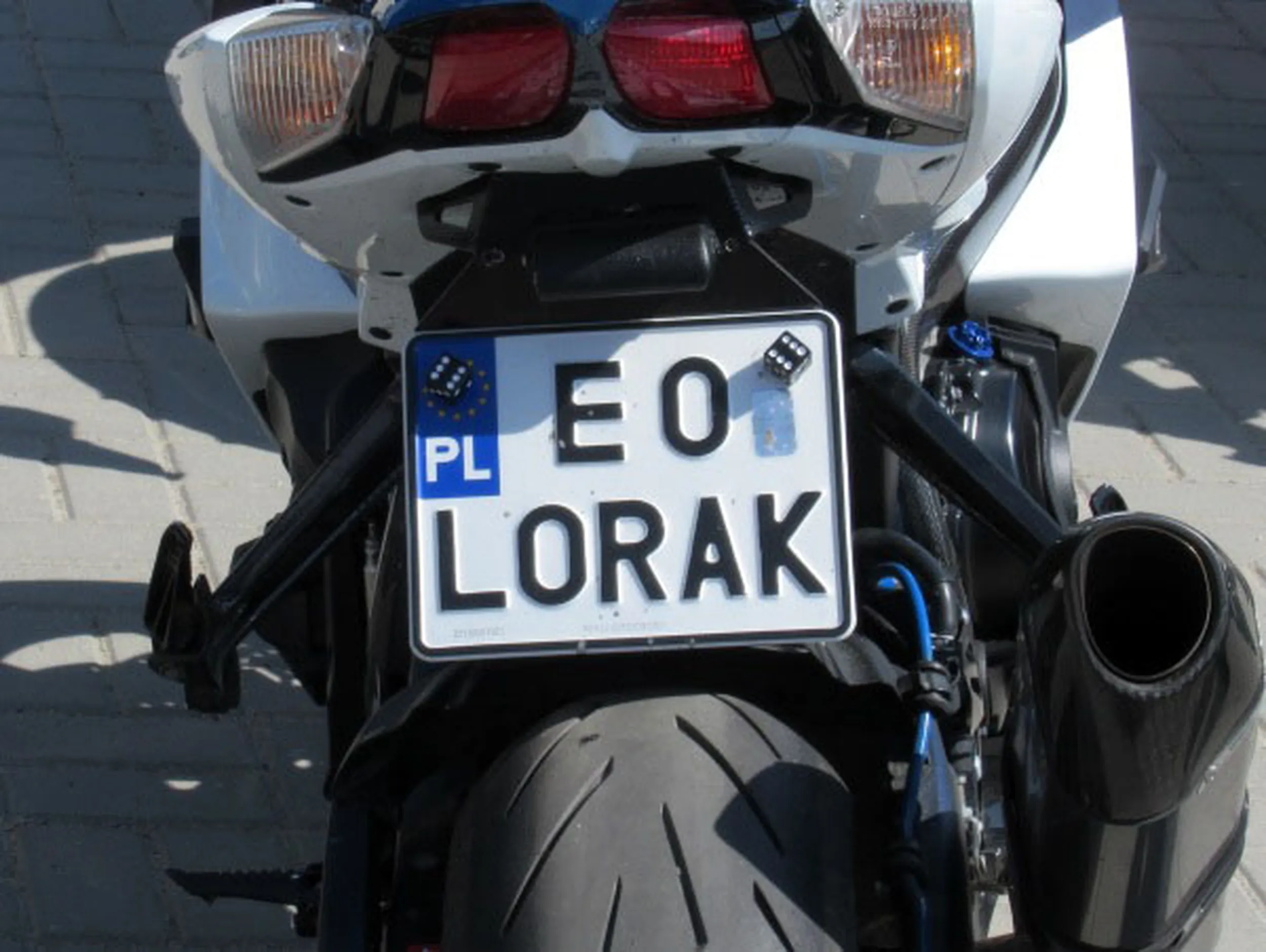 Fajny numer, blacha E0 LORAK