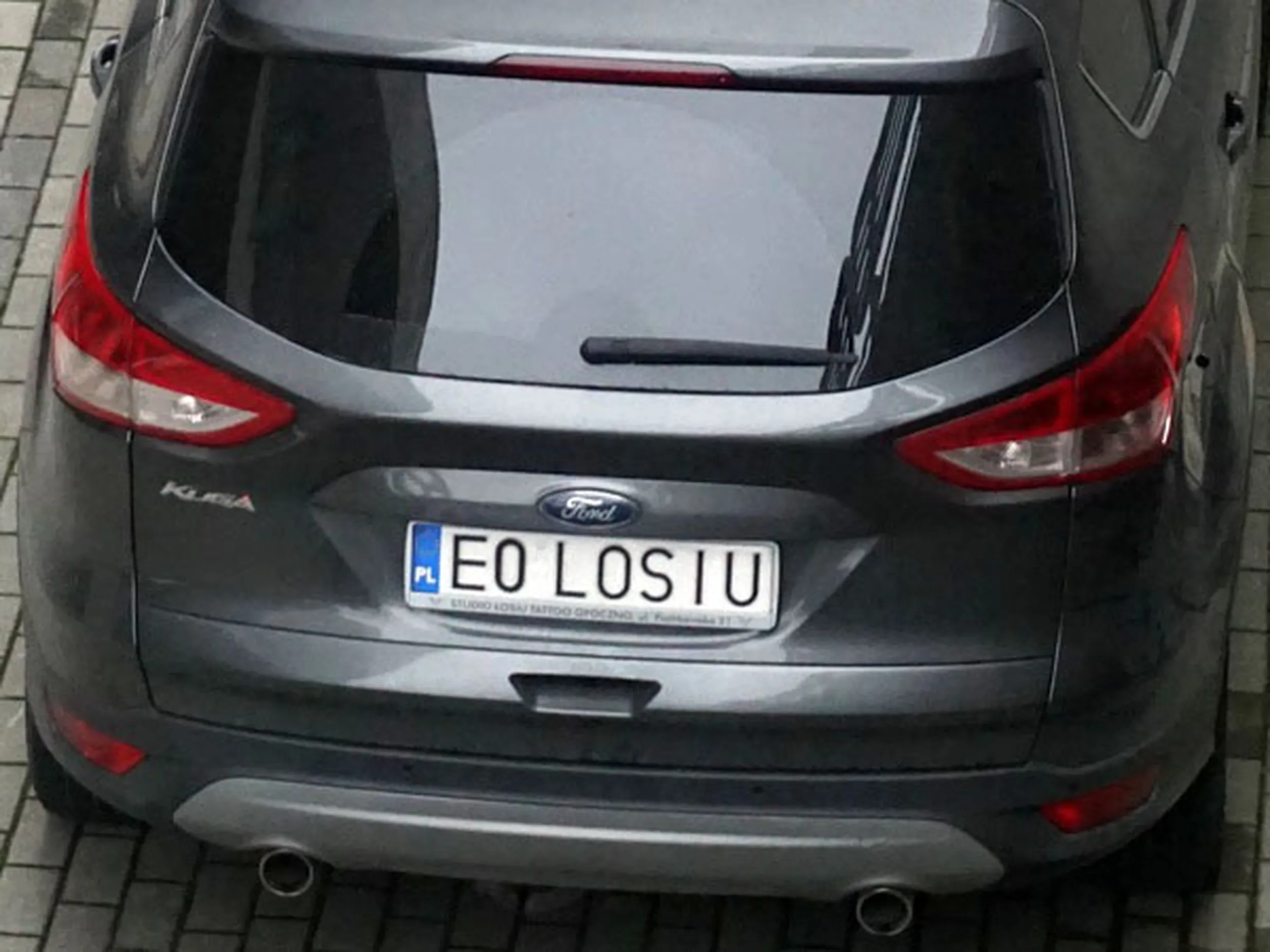 Fajny numer, blacha E0 LOSIU