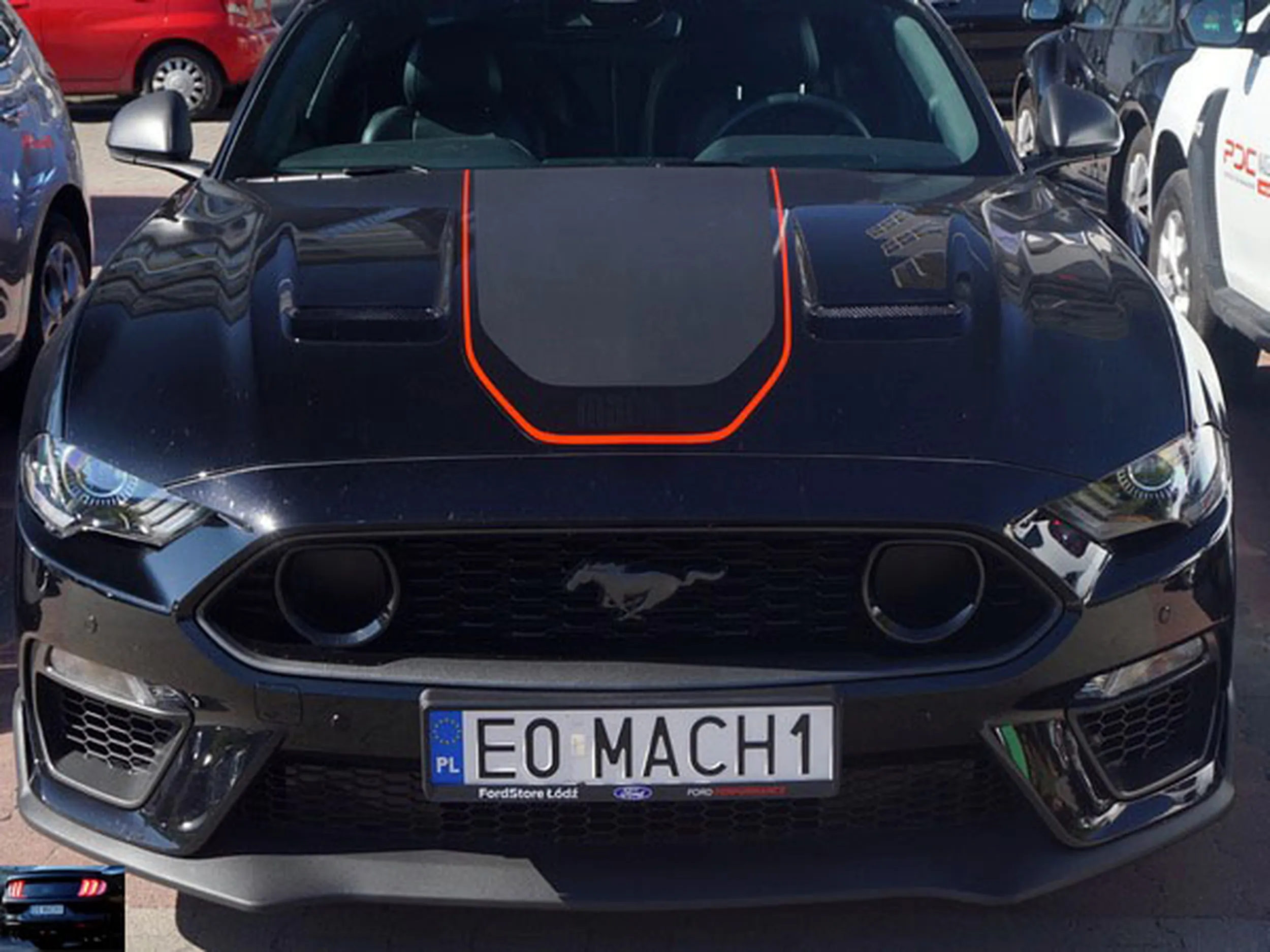 Fajny numer, blacha E0 MACH1