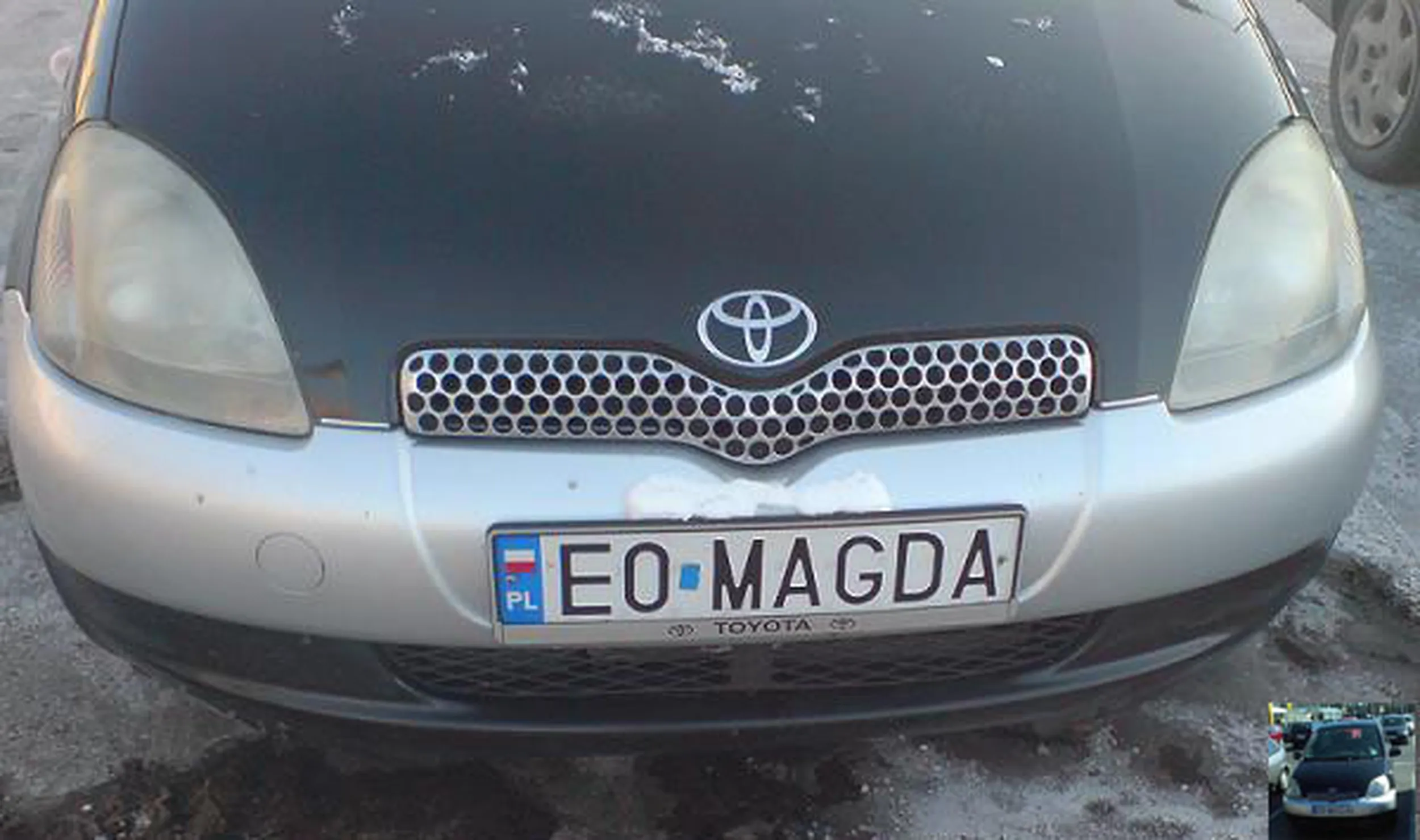 Fajny numer, blacha E0 MAGDA