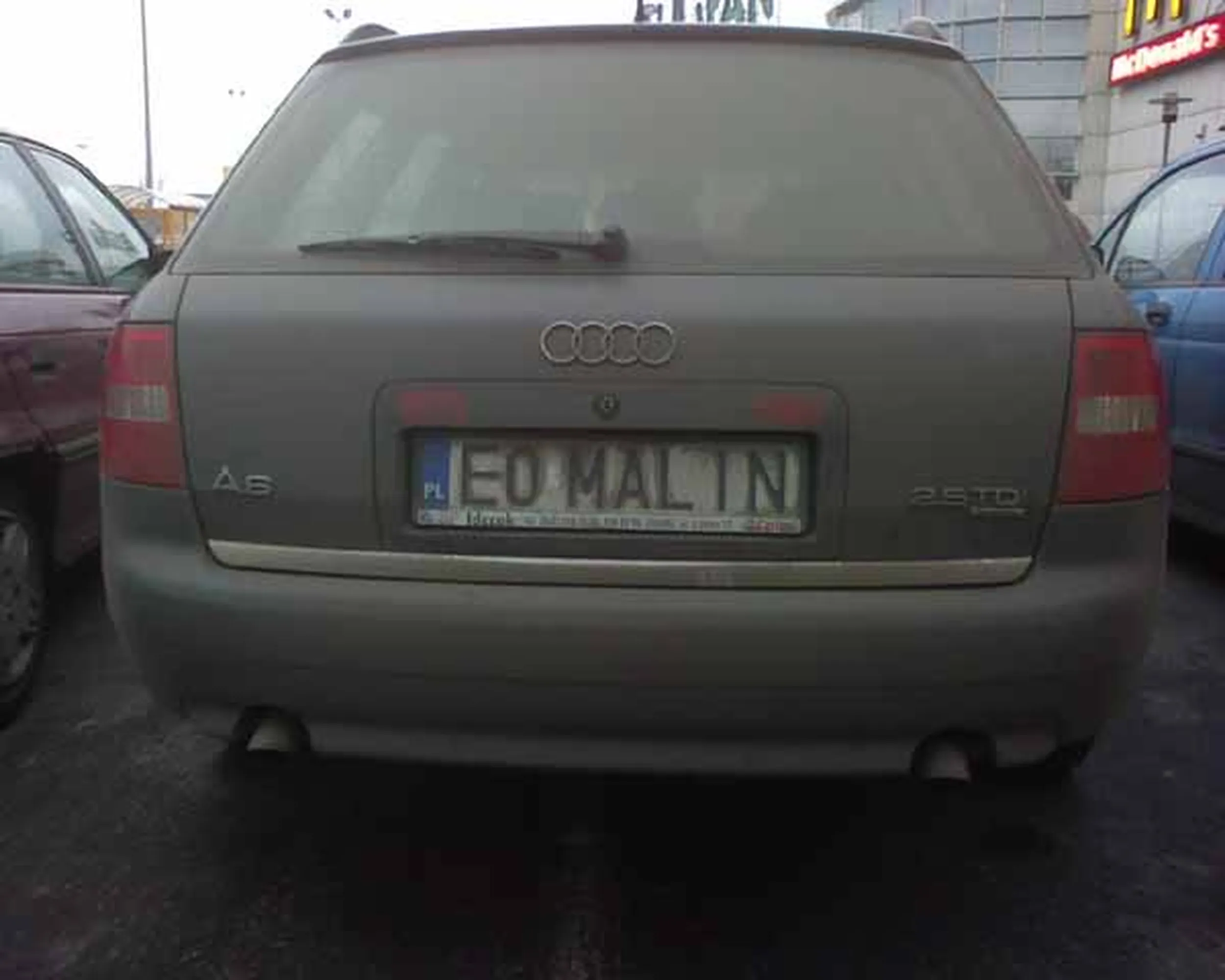 Fajny numer, blacha E0 MALIN