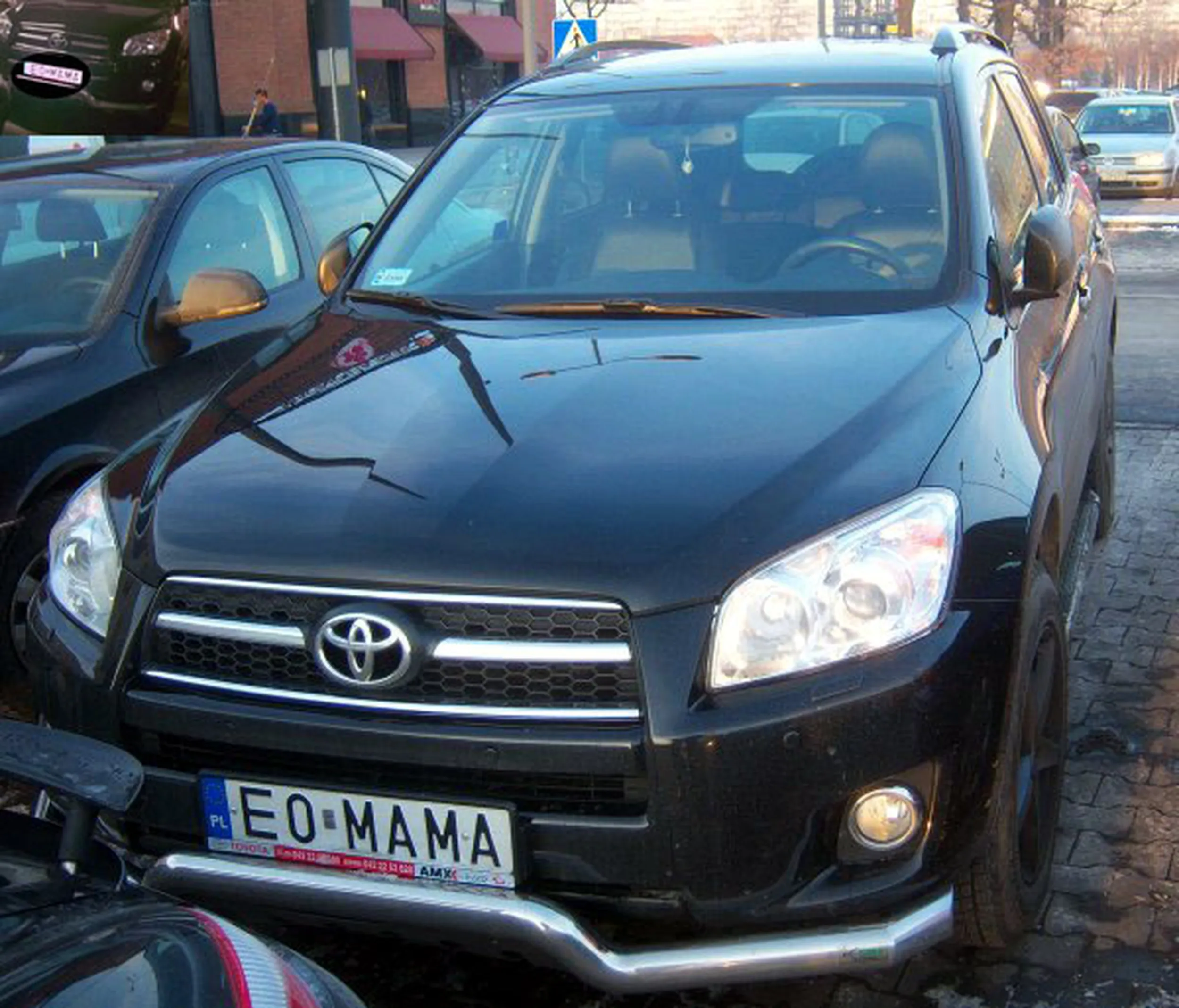 Fajny numer, blacha E0 MAMA