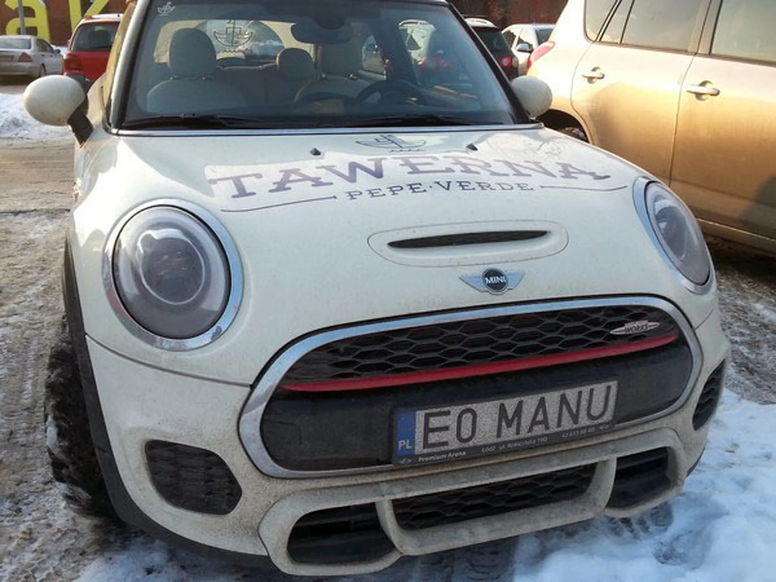 Fajny numer, blacha E0 MANU