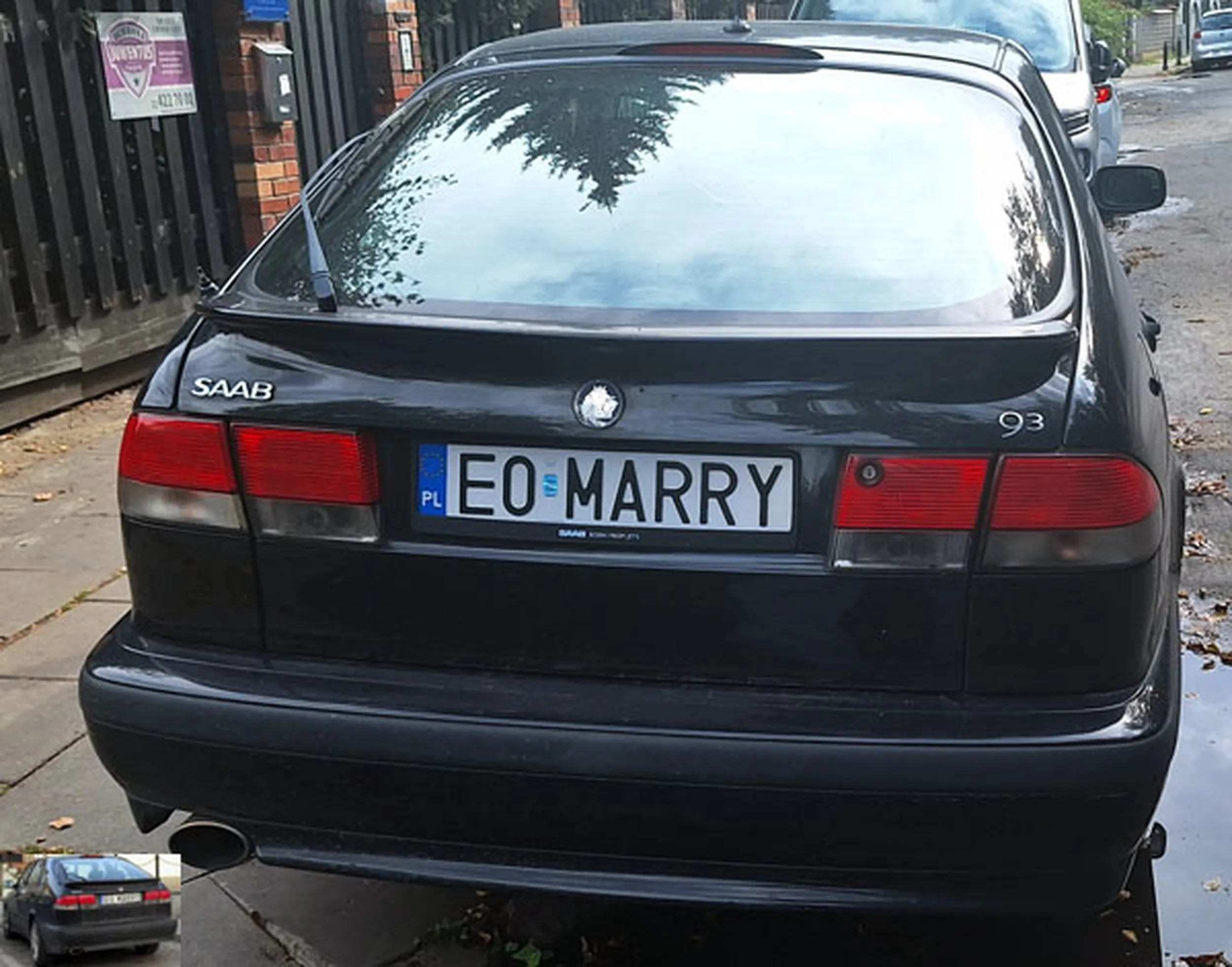 Fajny numer, blacha E0 MARRY