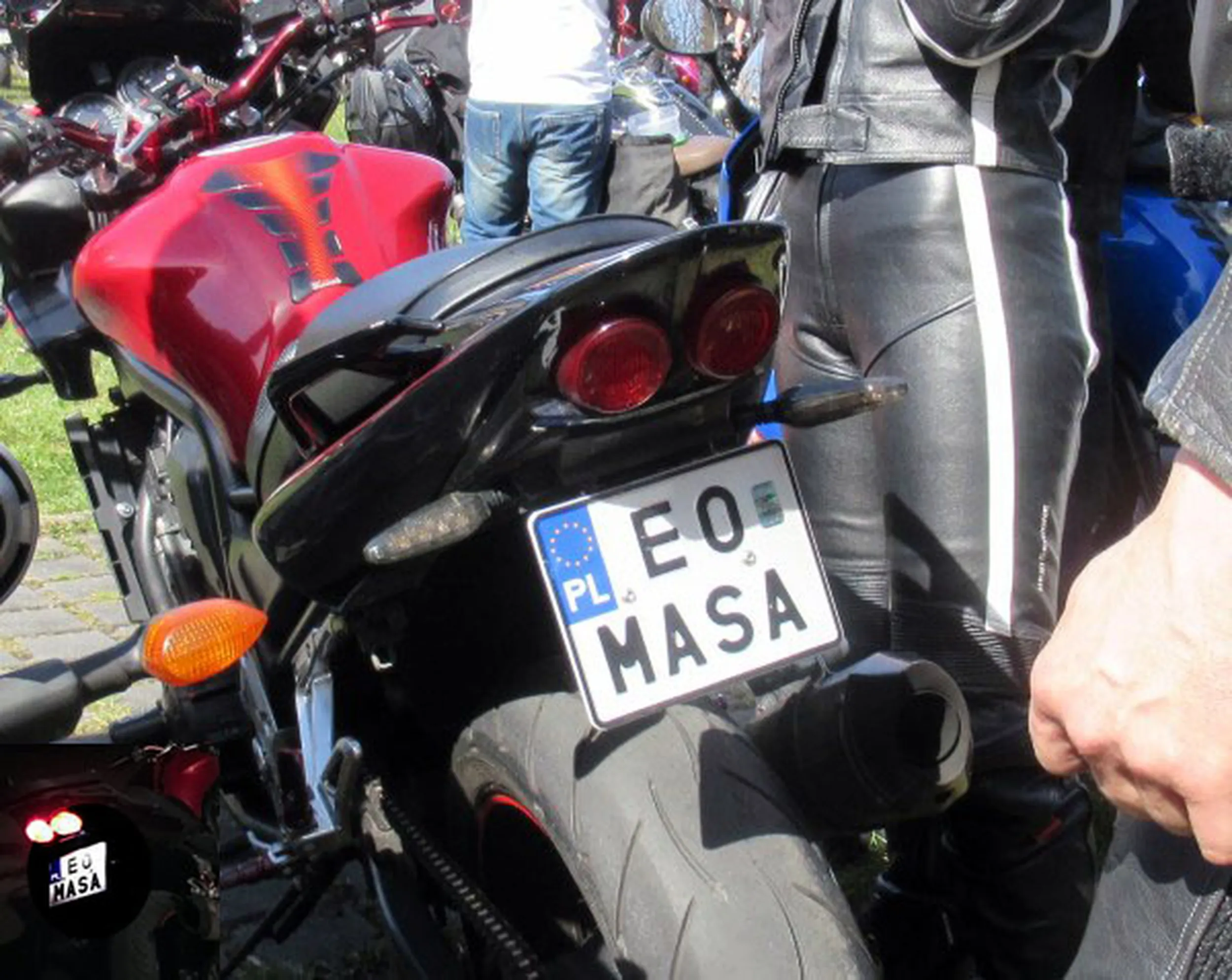 Fajny numer, blacha E0 MASA