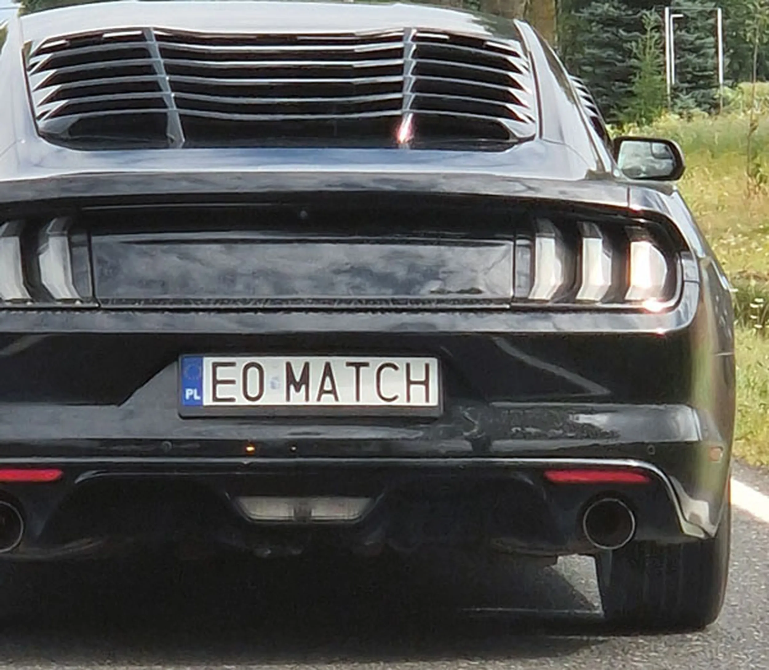 Fajny numer, blacha E0 MATCH