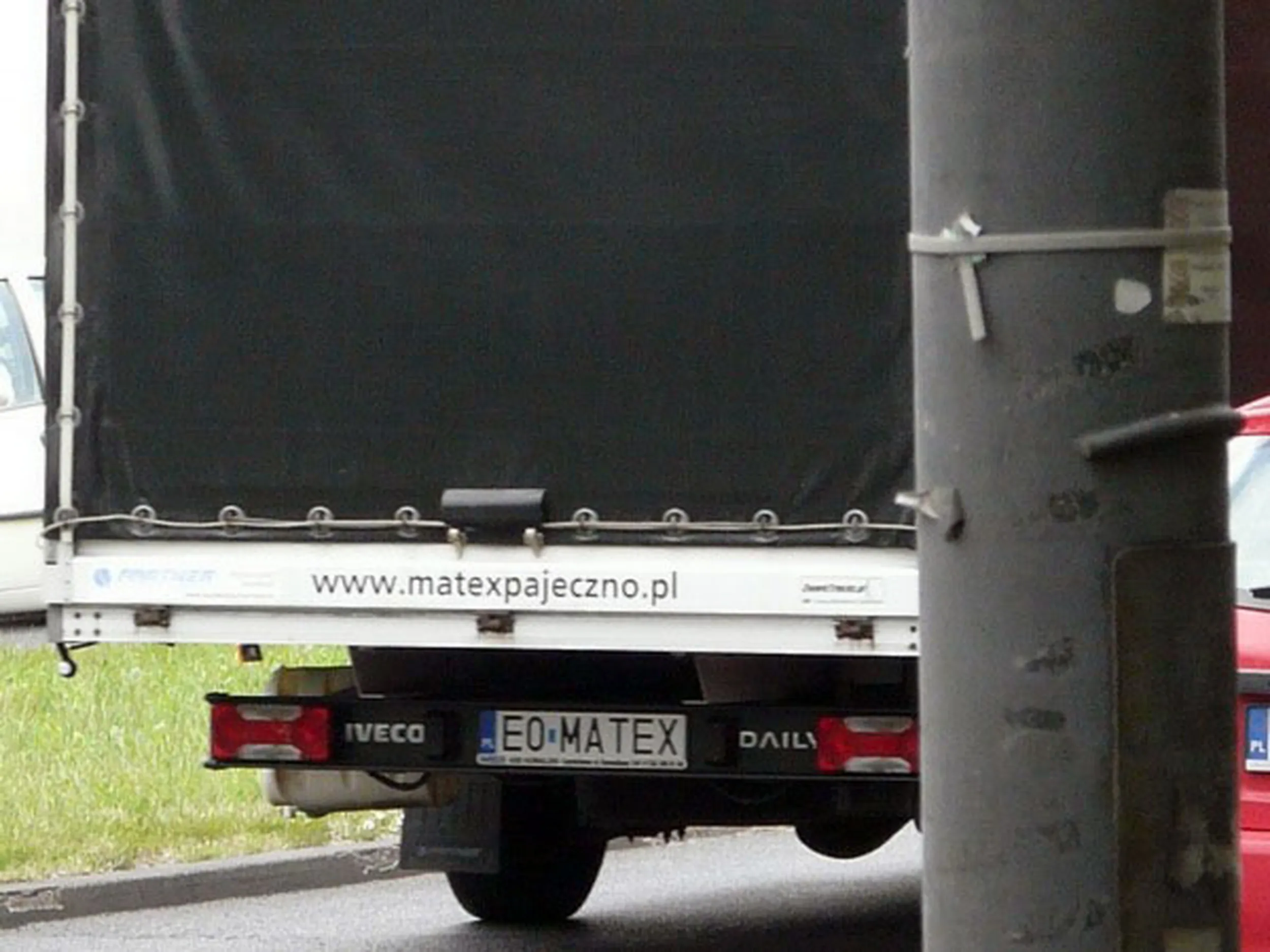 Fajny numer, blacha E0 MATEX