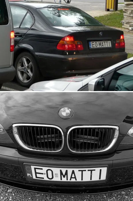 Fajny numer, blacha E0 MATTI