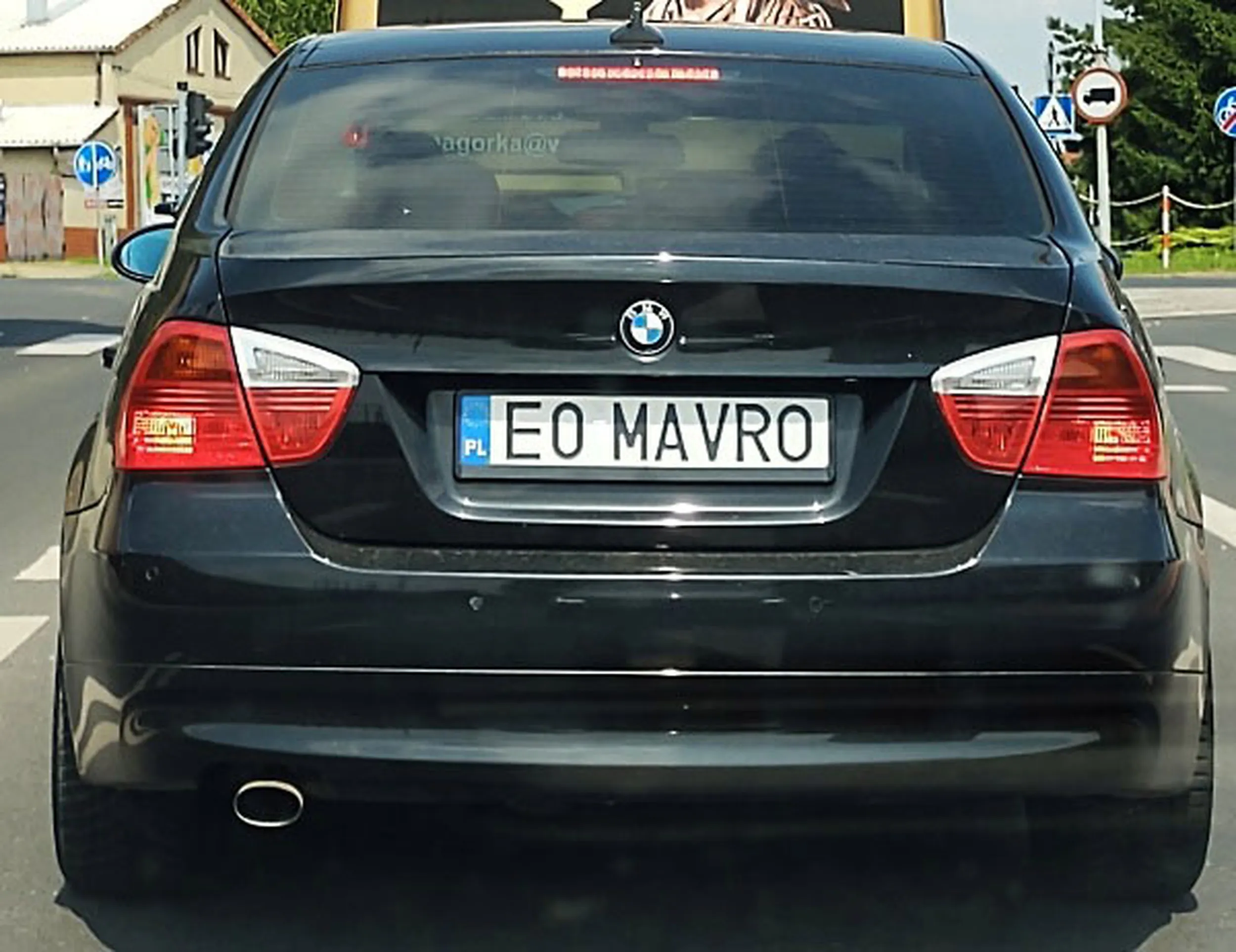 Fajny numer, blacha E0 MAVRO