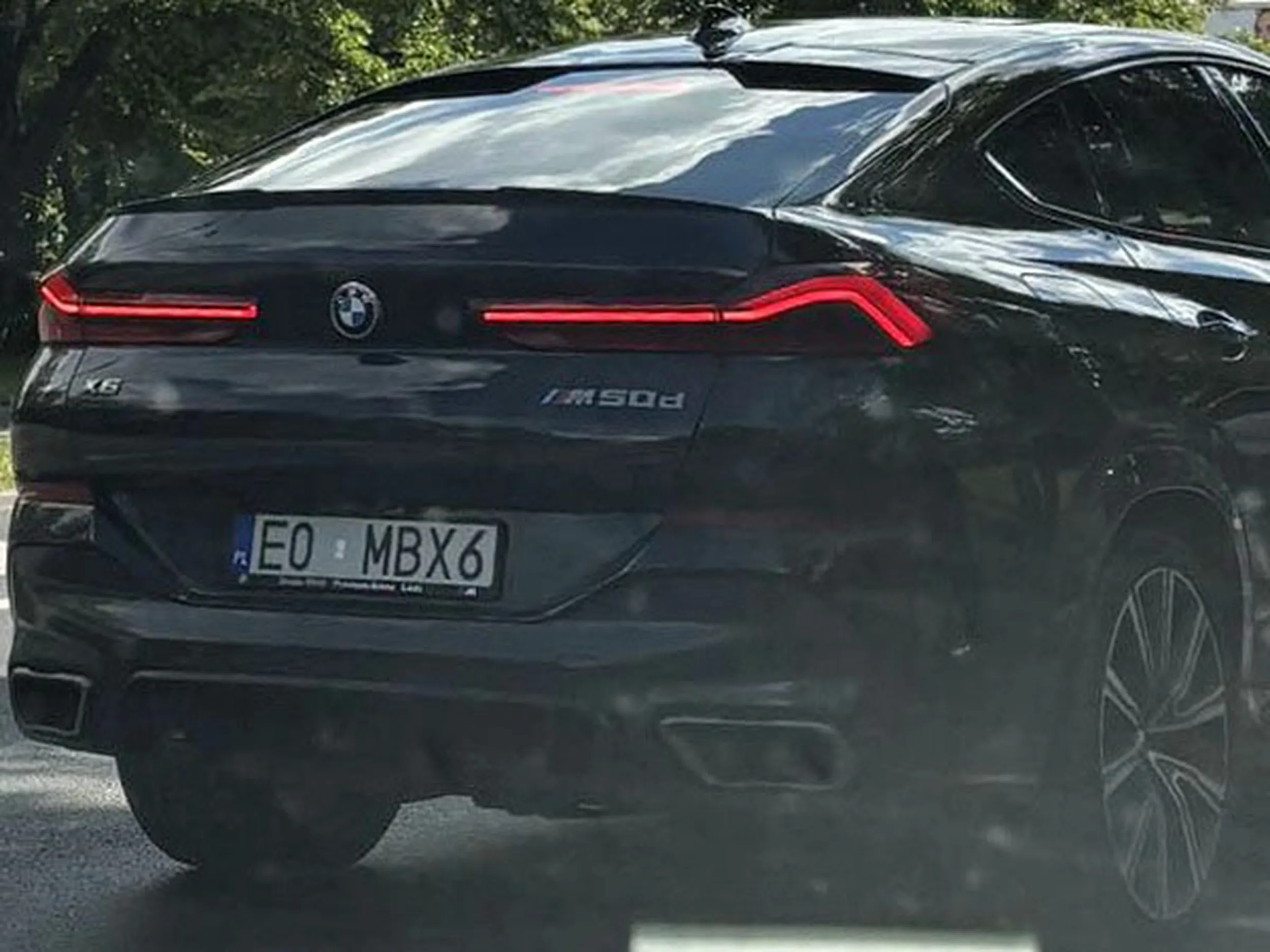 Fajny numer, blacha E0 MBX6