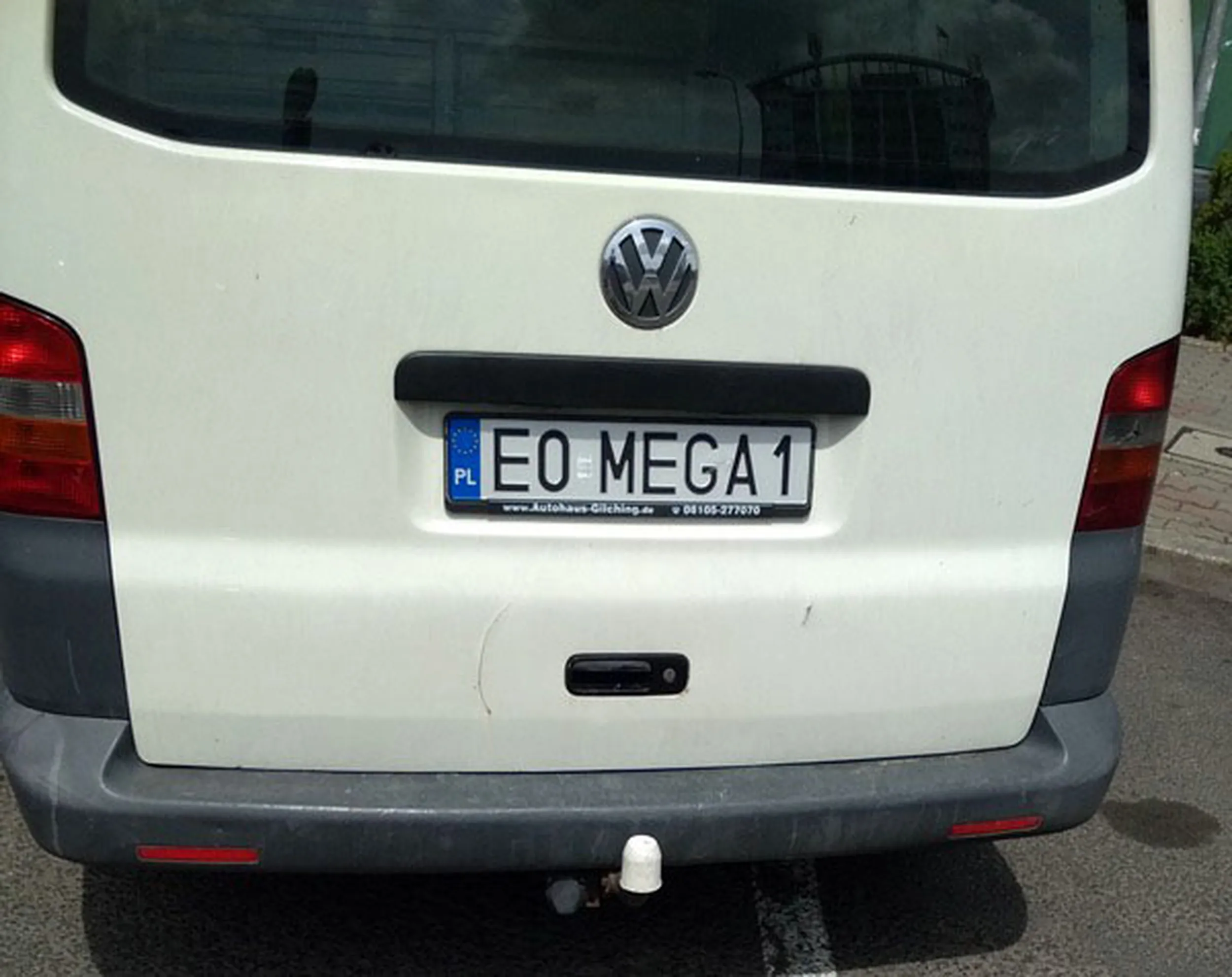 Fajny numer, blacha E0 MEGA1