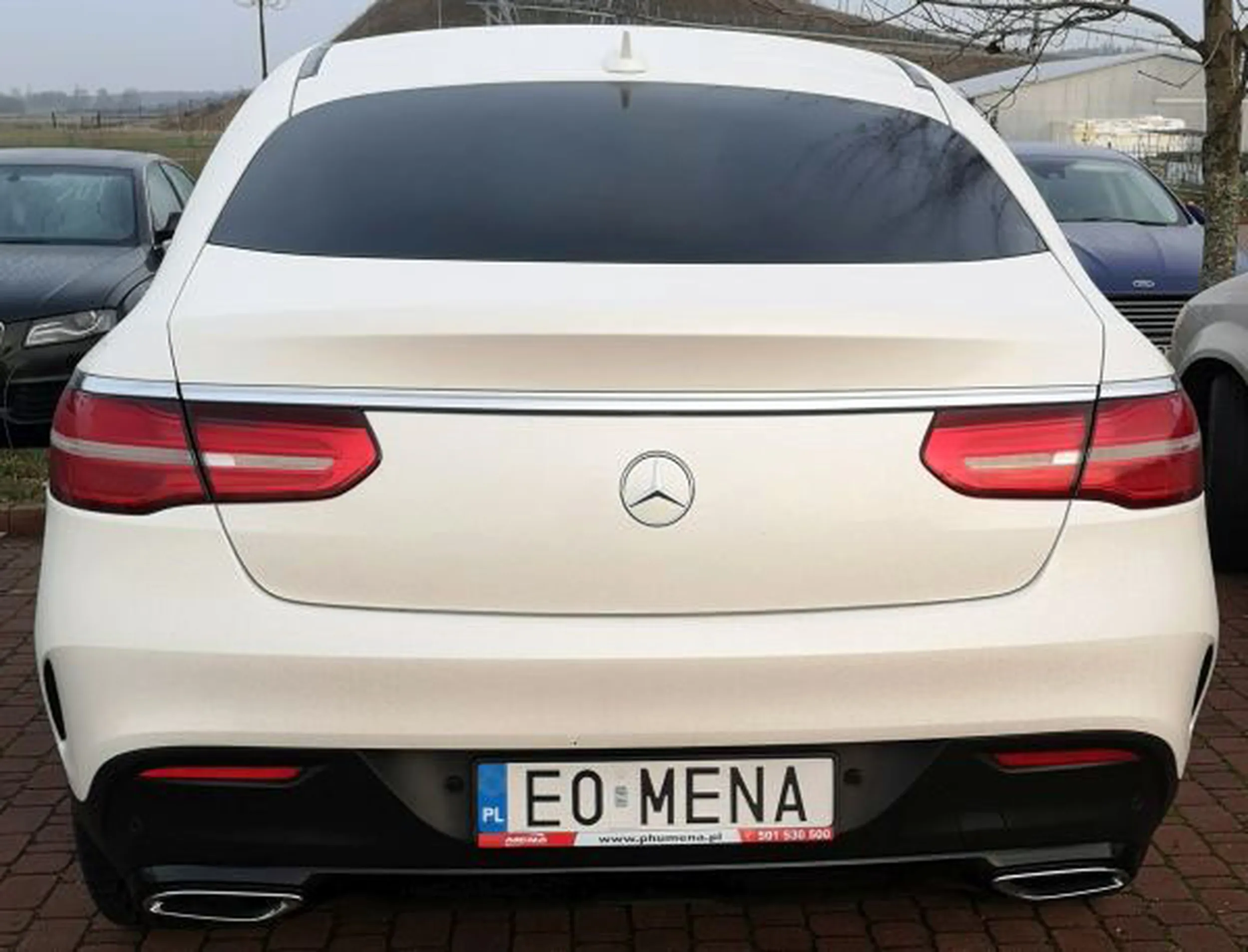 Fajny numer, blacha E0 MENA