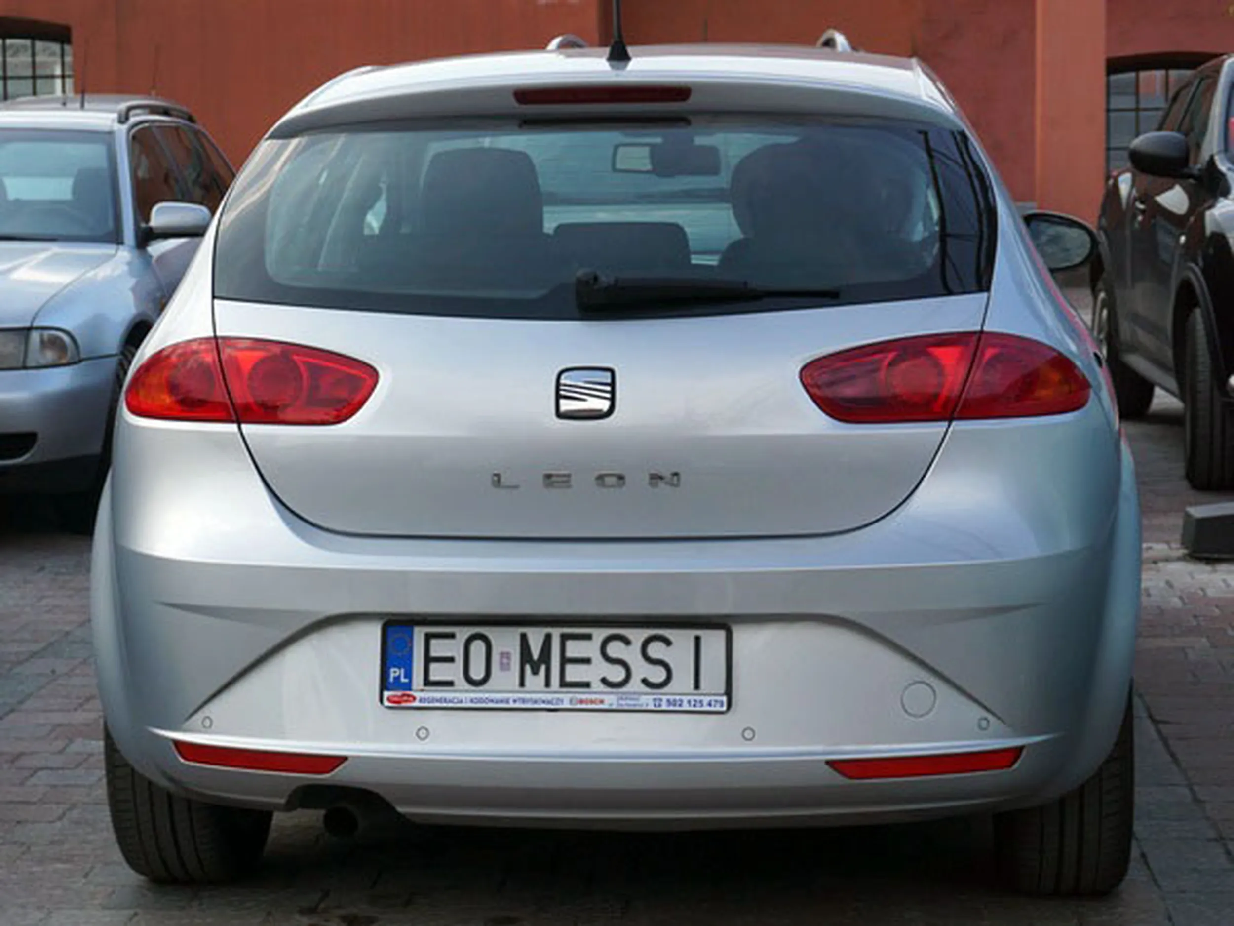 Fajny numer, blacha E0 MESSI