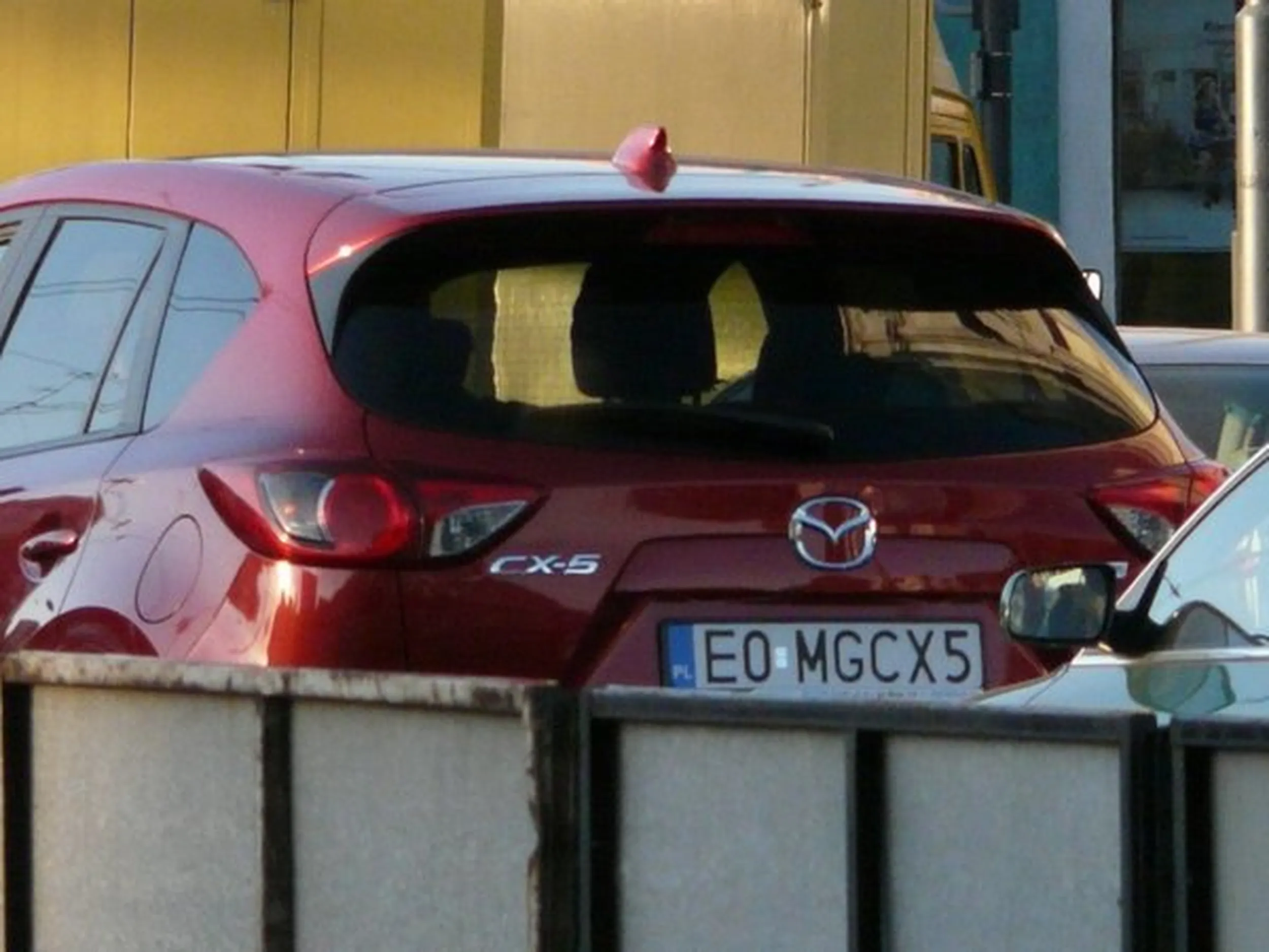 Fajny numer, blacha E0 MGCX5