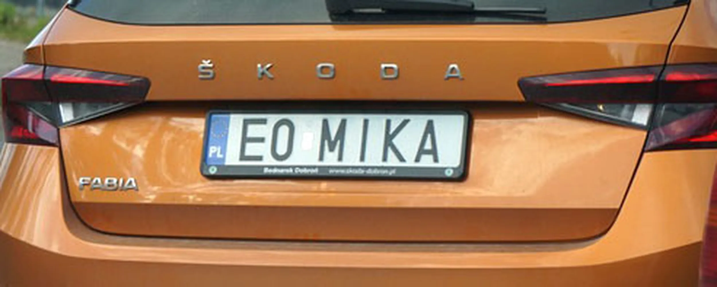 Fajny numer, blacha E0 MIKA