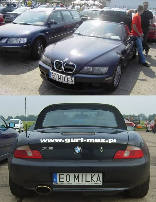 Fajny numer, blacha E0 MILKA