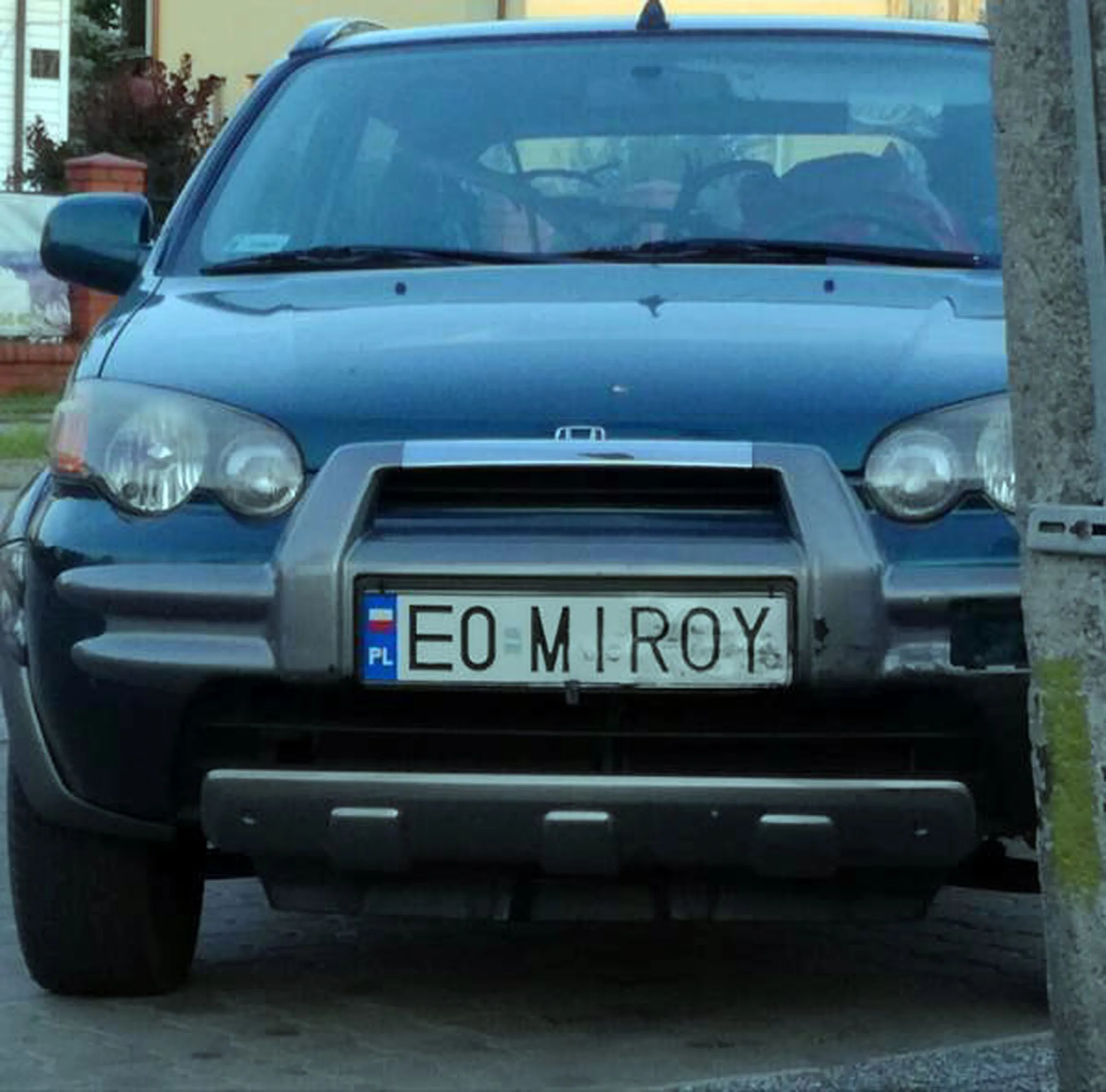 Fajny numer, blacha E0 MIROY