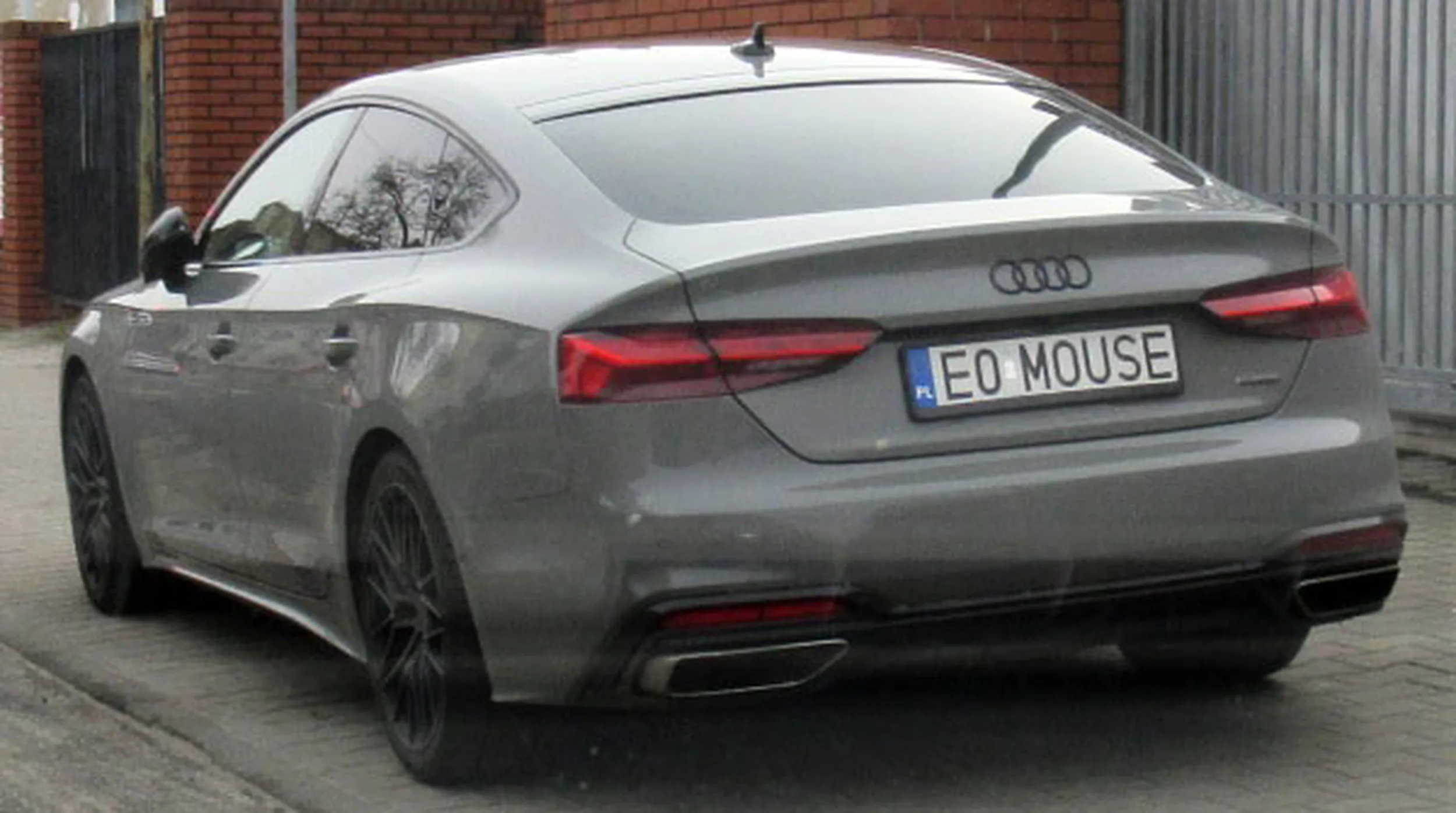 Fajny numer, blacha E0 MOUSE