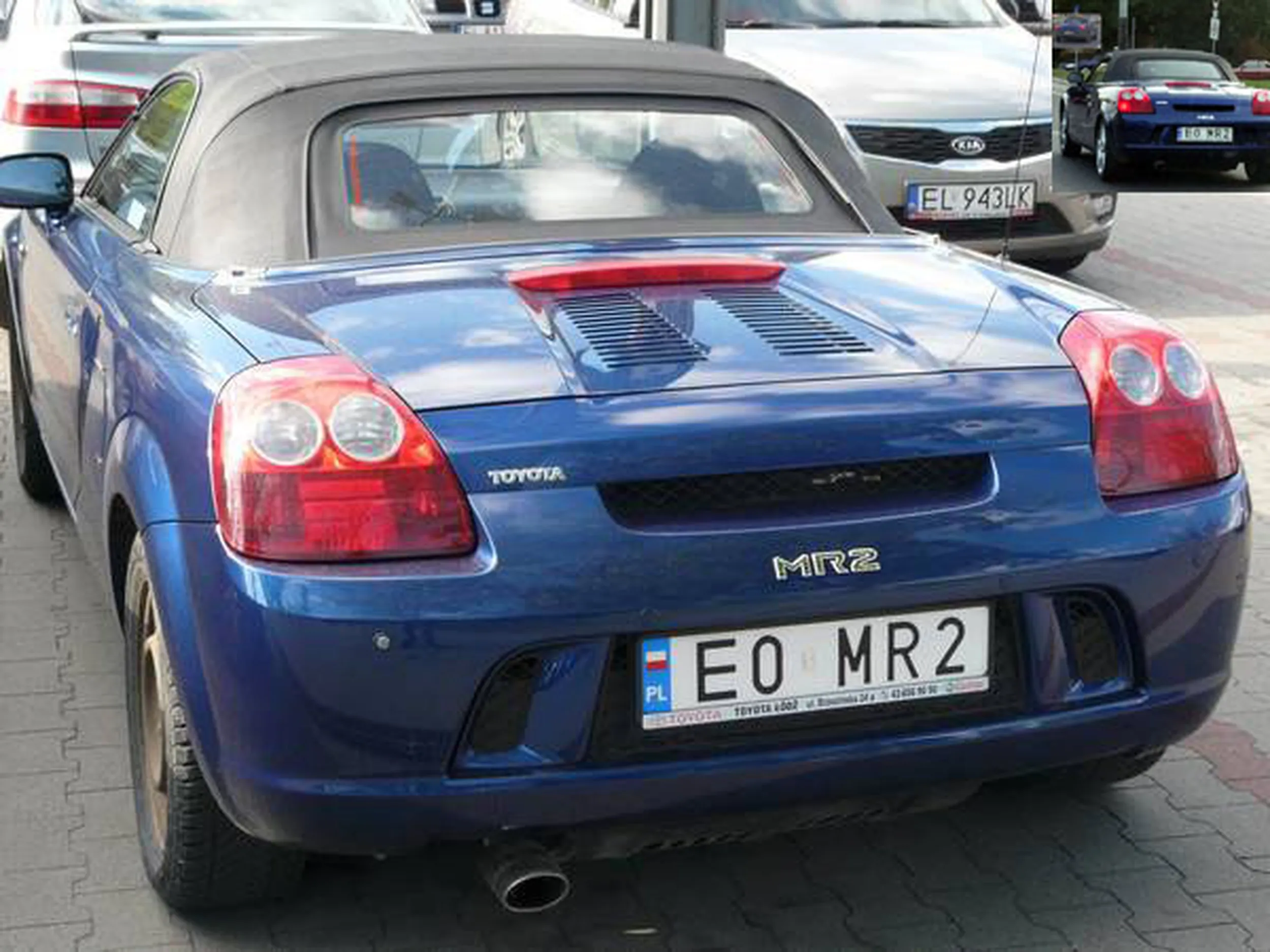 Fajny numer, blacha E0 MR2