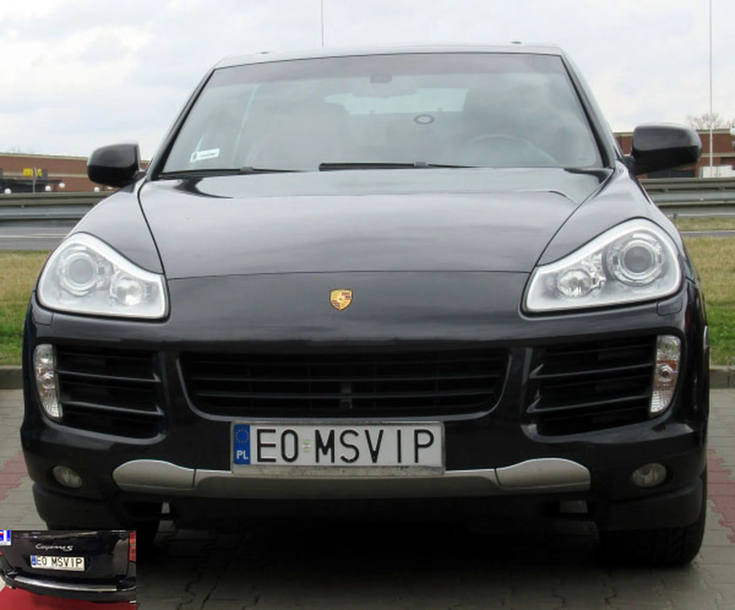 Fajny numer, blacha E0 MSVIP