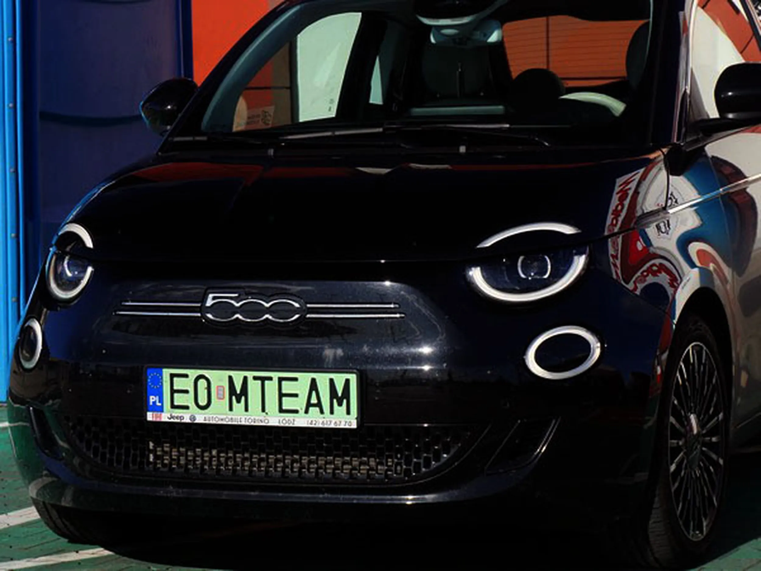 Fajny numer, blacha E0 MTEAM