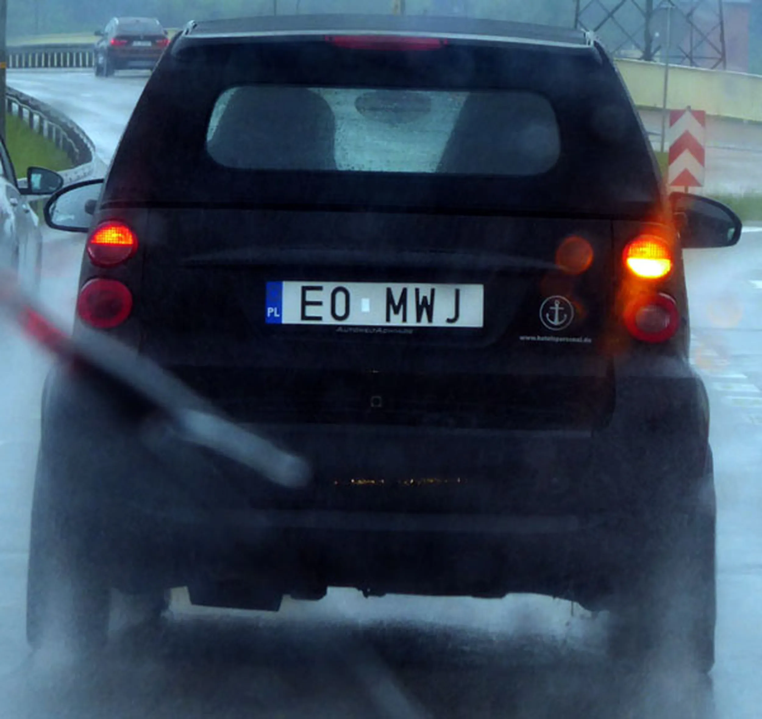 Fajny numer, blacha E0 MWJ