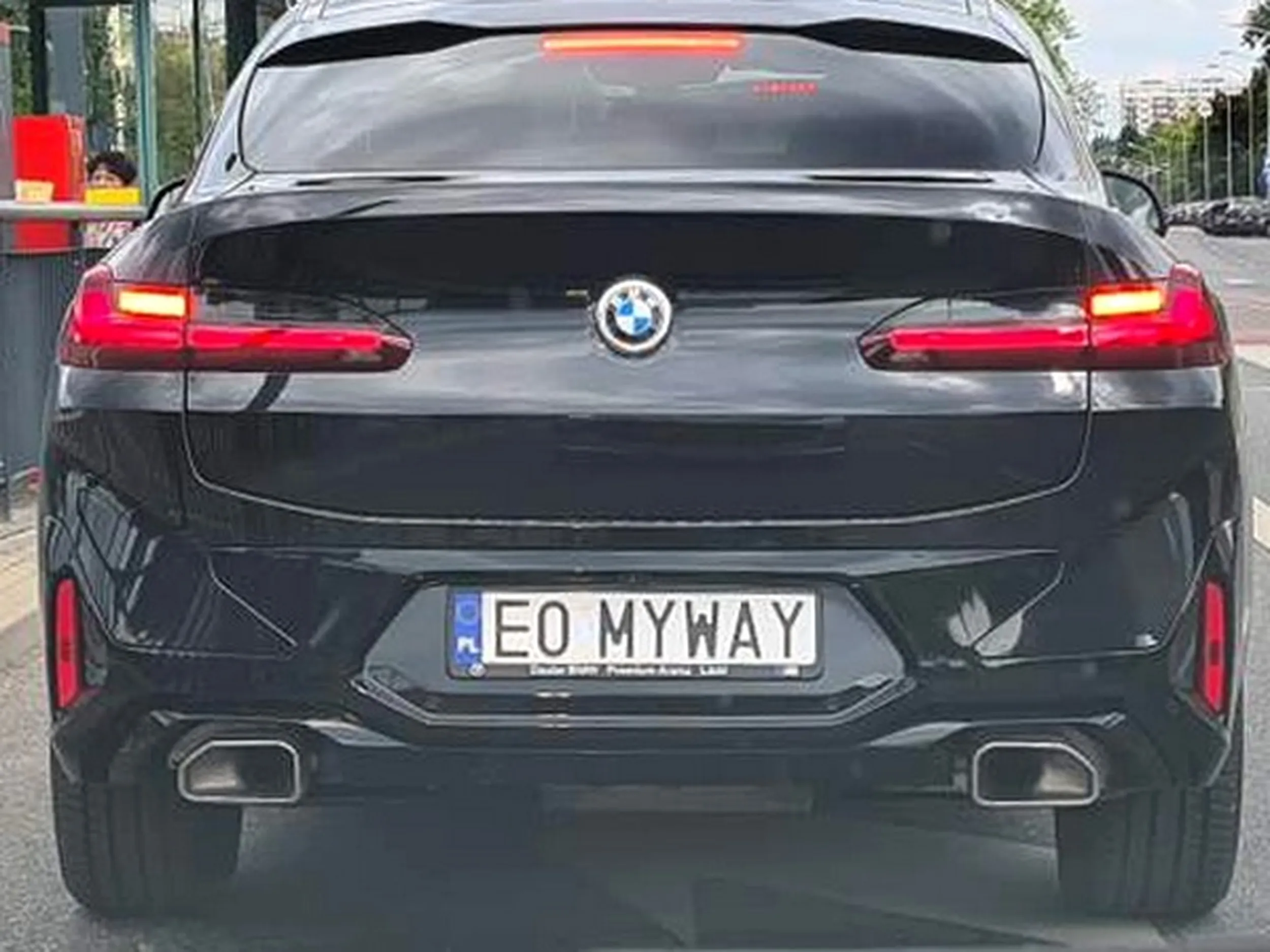 Fajny numer, blacha E0 MYWAY