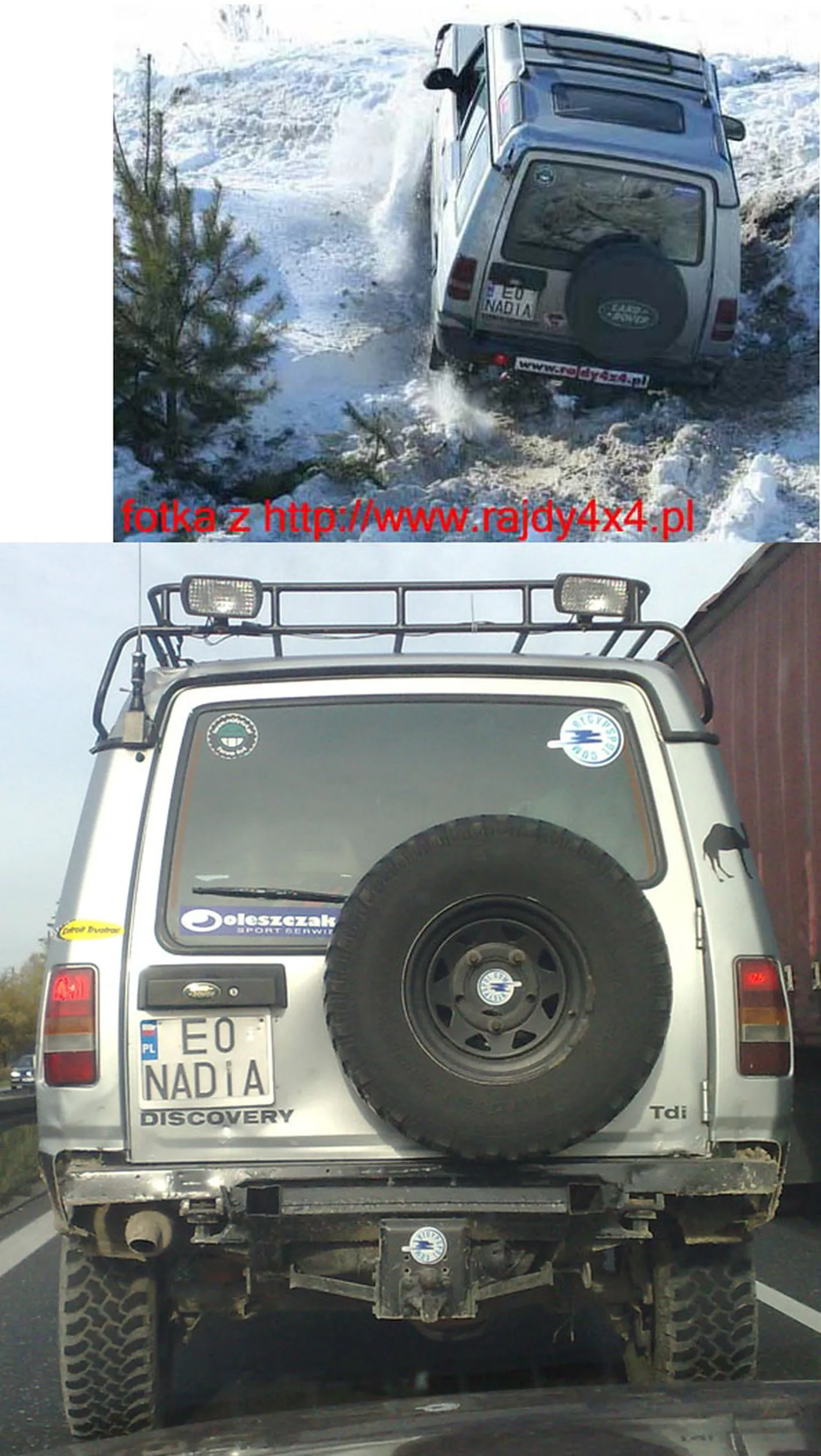 Fajny numer, blacha E0 NADIA