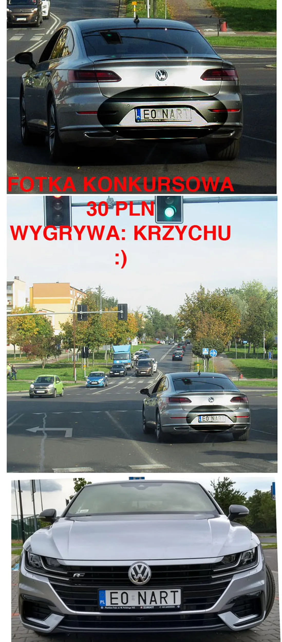 Fajny numer, blacha E0 NART