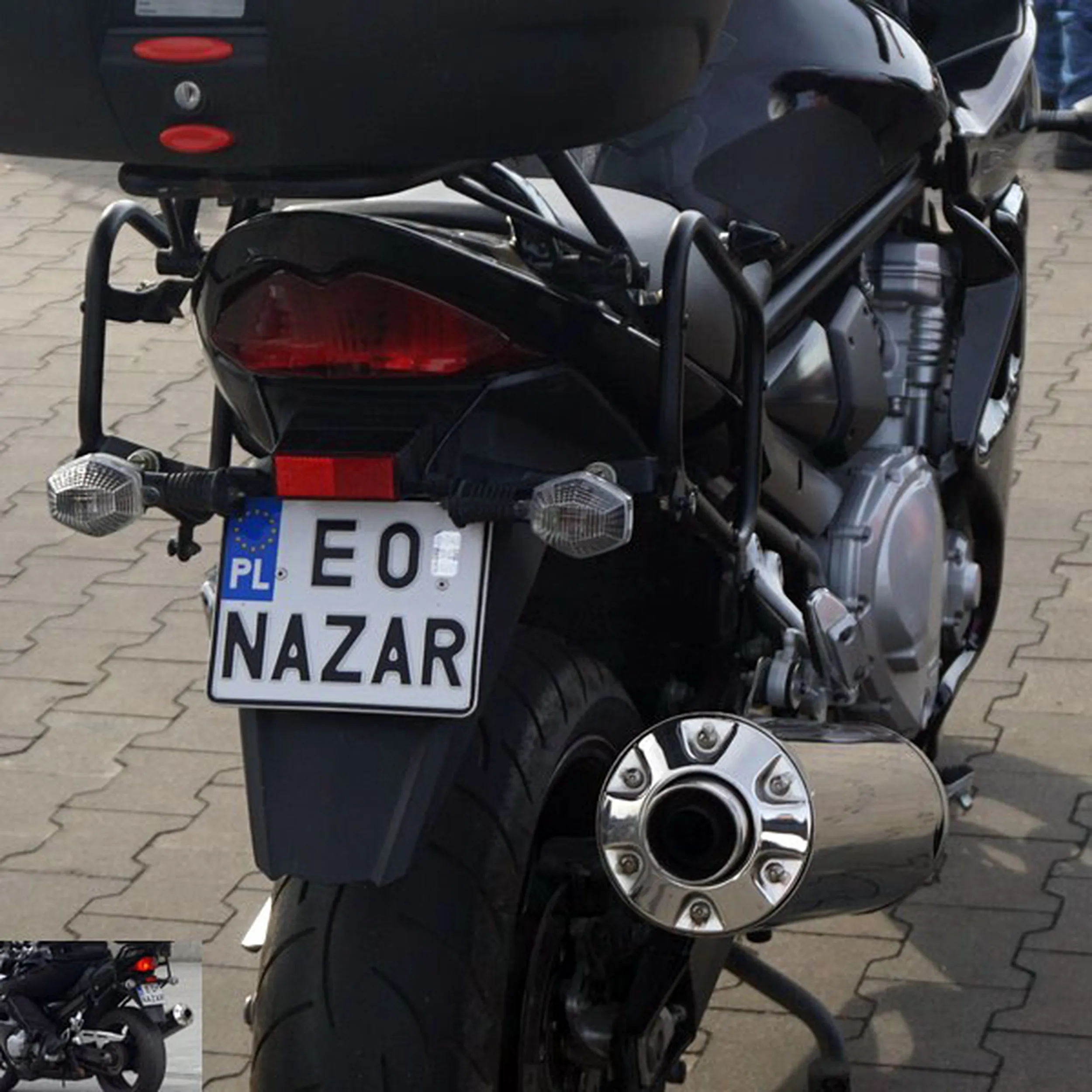 Fajny numer, blacha E0 NAZAR