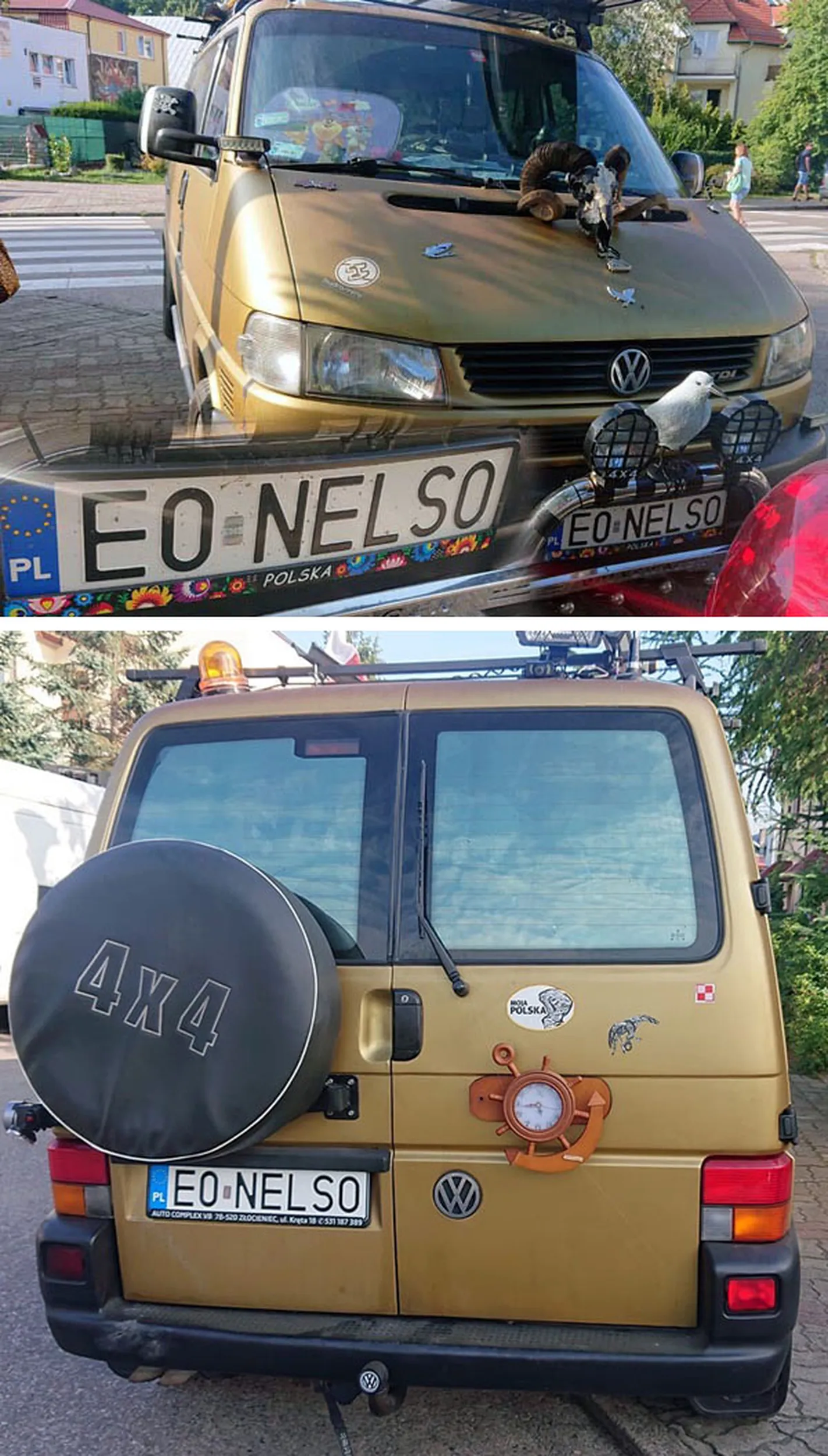 Fajny numer, blacha E0 NELSO