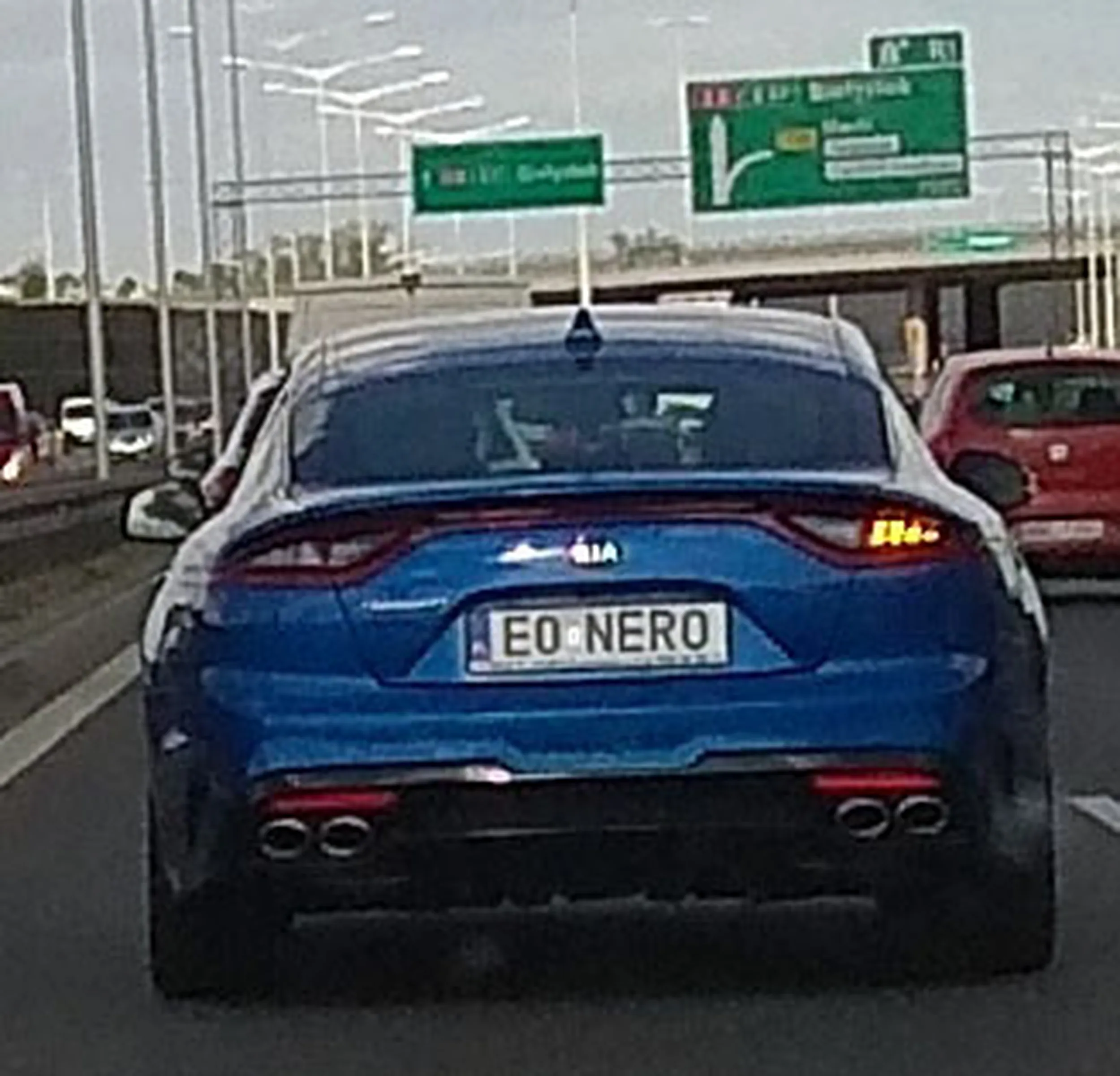 Fajny numer, blacha E0 NERO