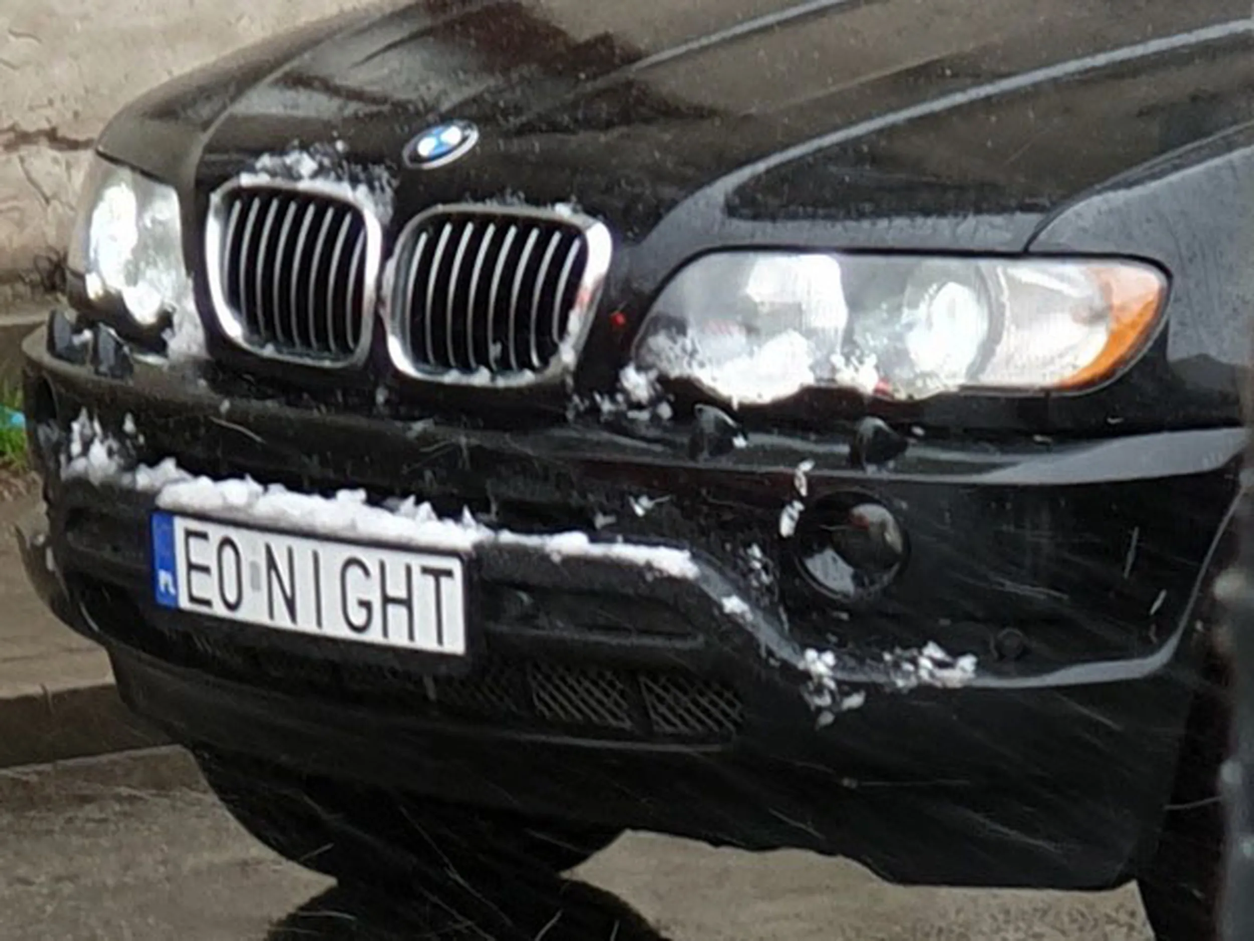 Fajny numer, blacha E0 NIGHT