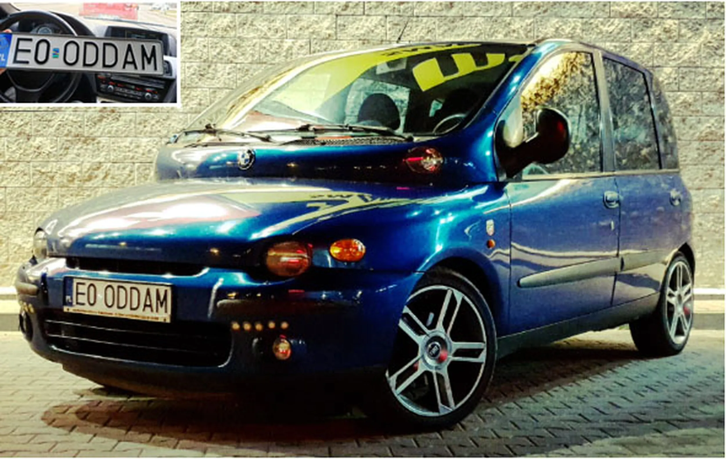 Fajny numer, blacha E0 ODDAM