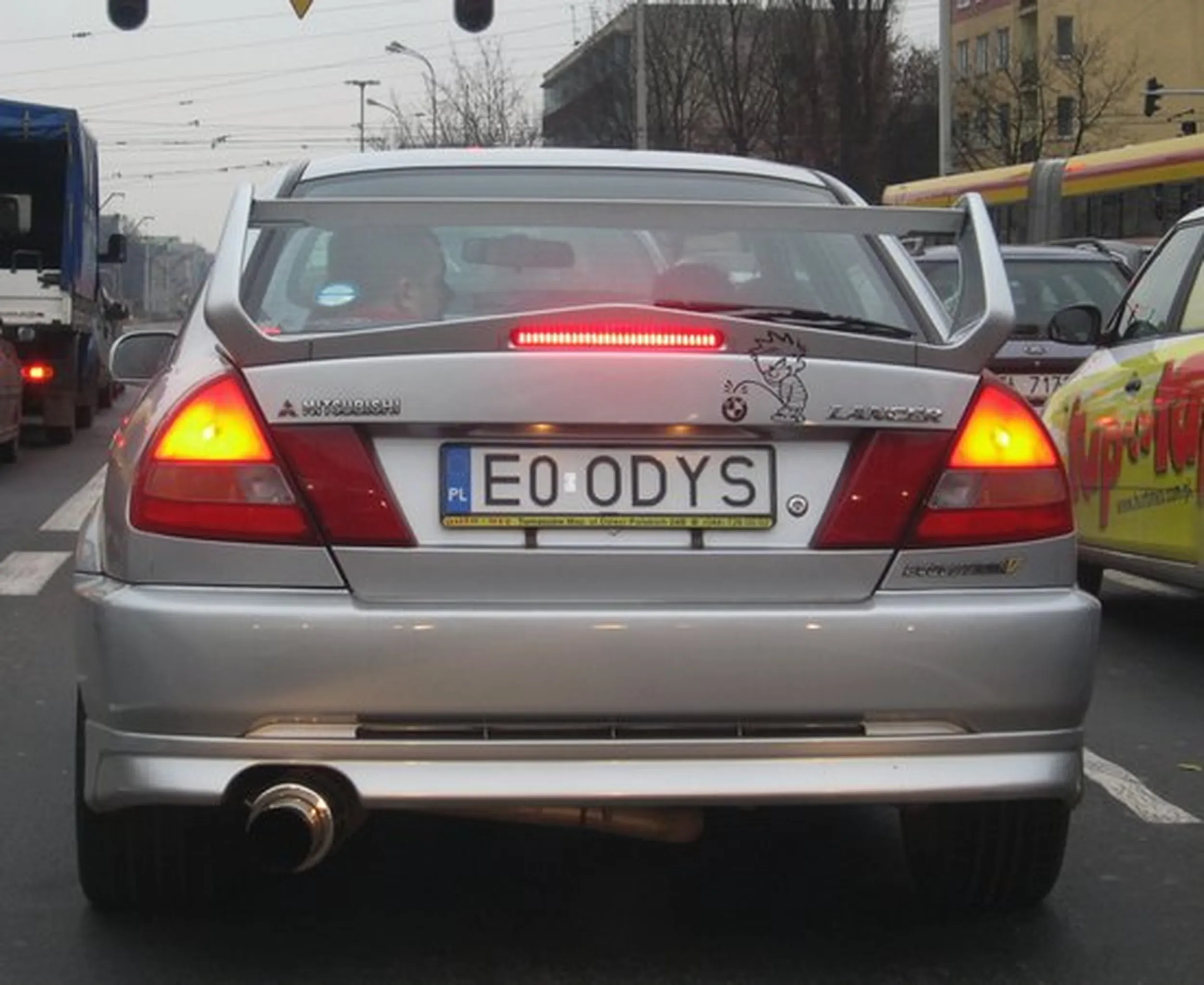 Fajny numer, blacha E0 ODYS