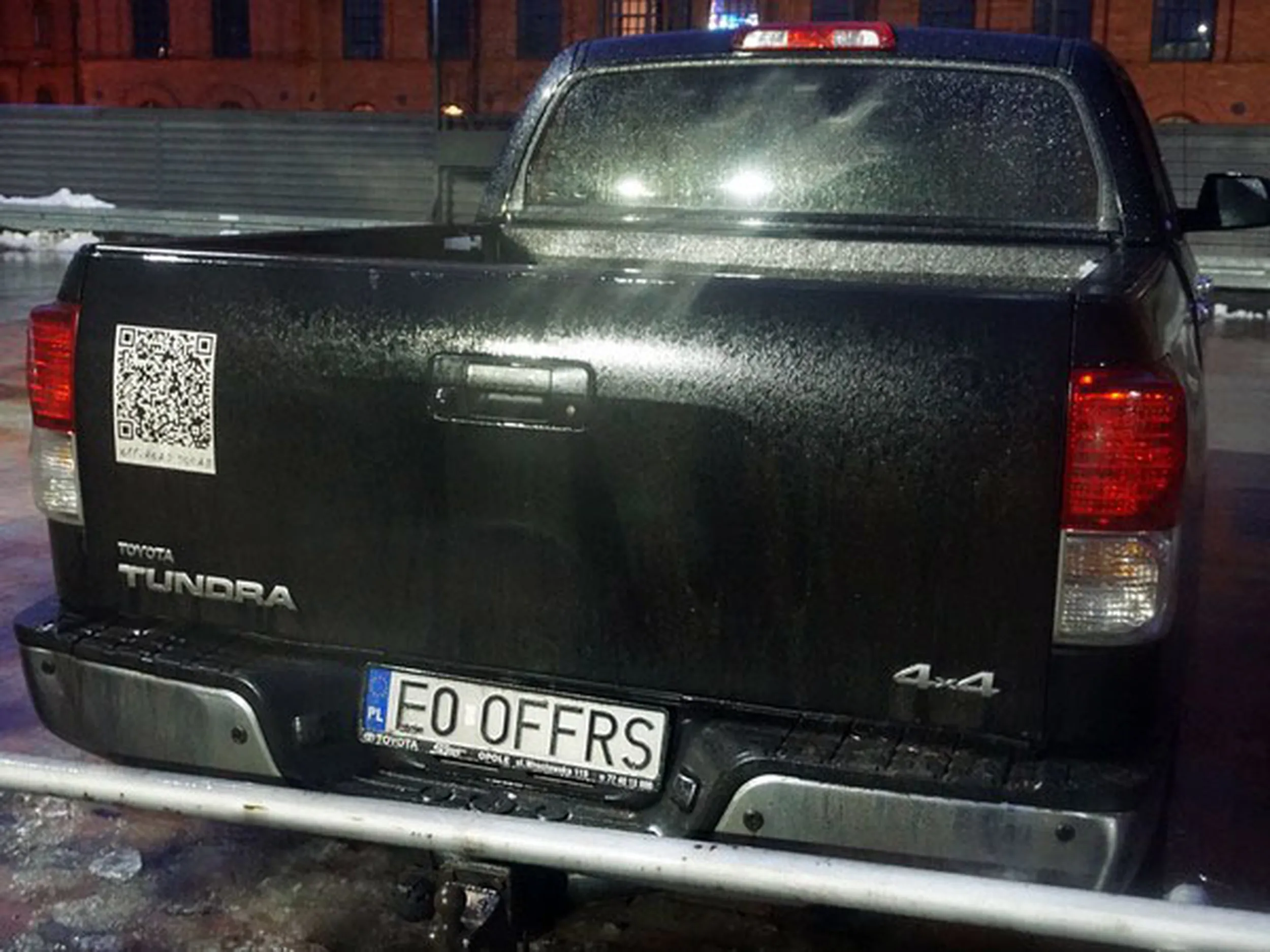 Fajny numer, blacha E0 OFFRS