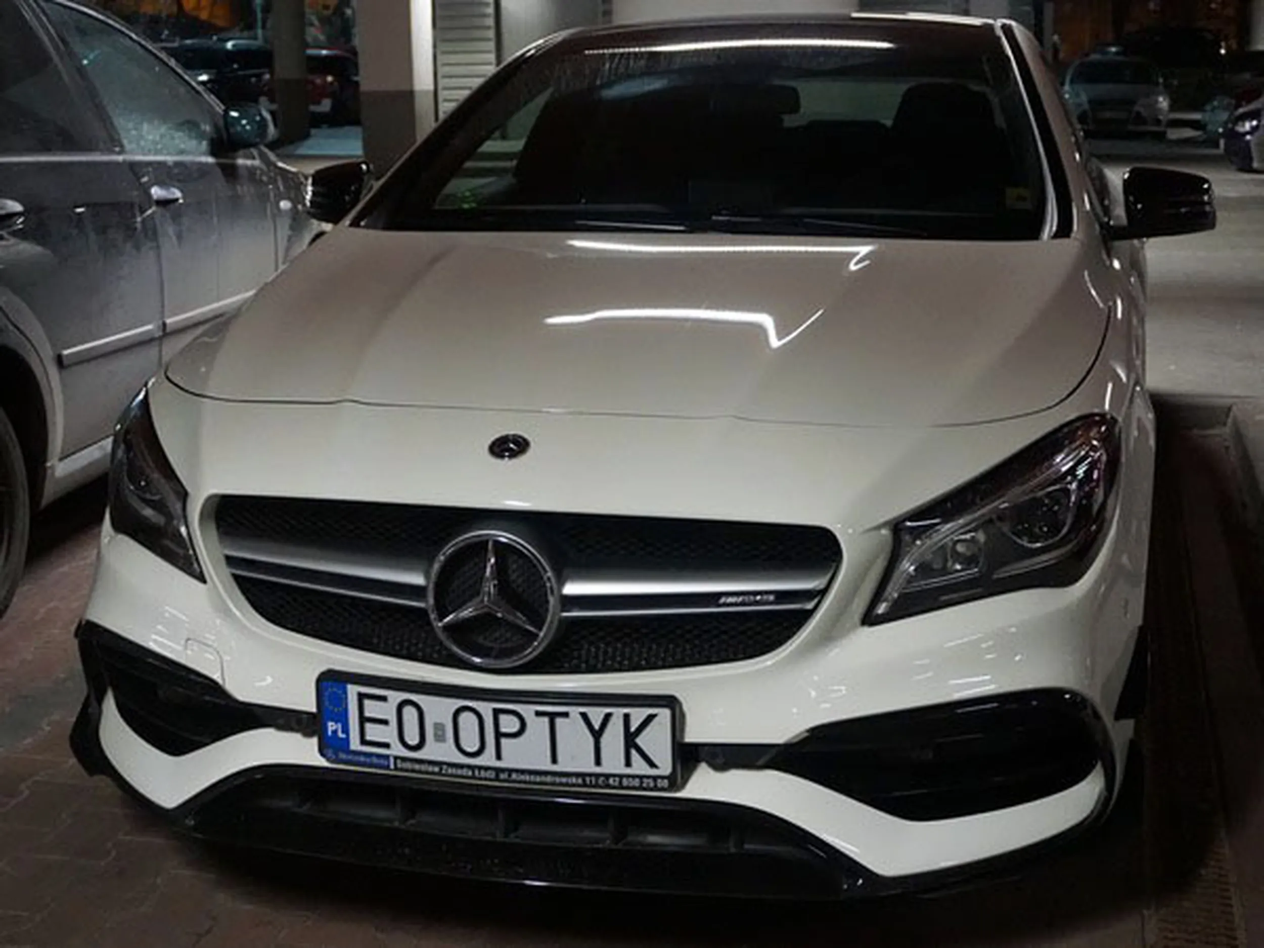 Fajny numer, blacha E0 OPTYK