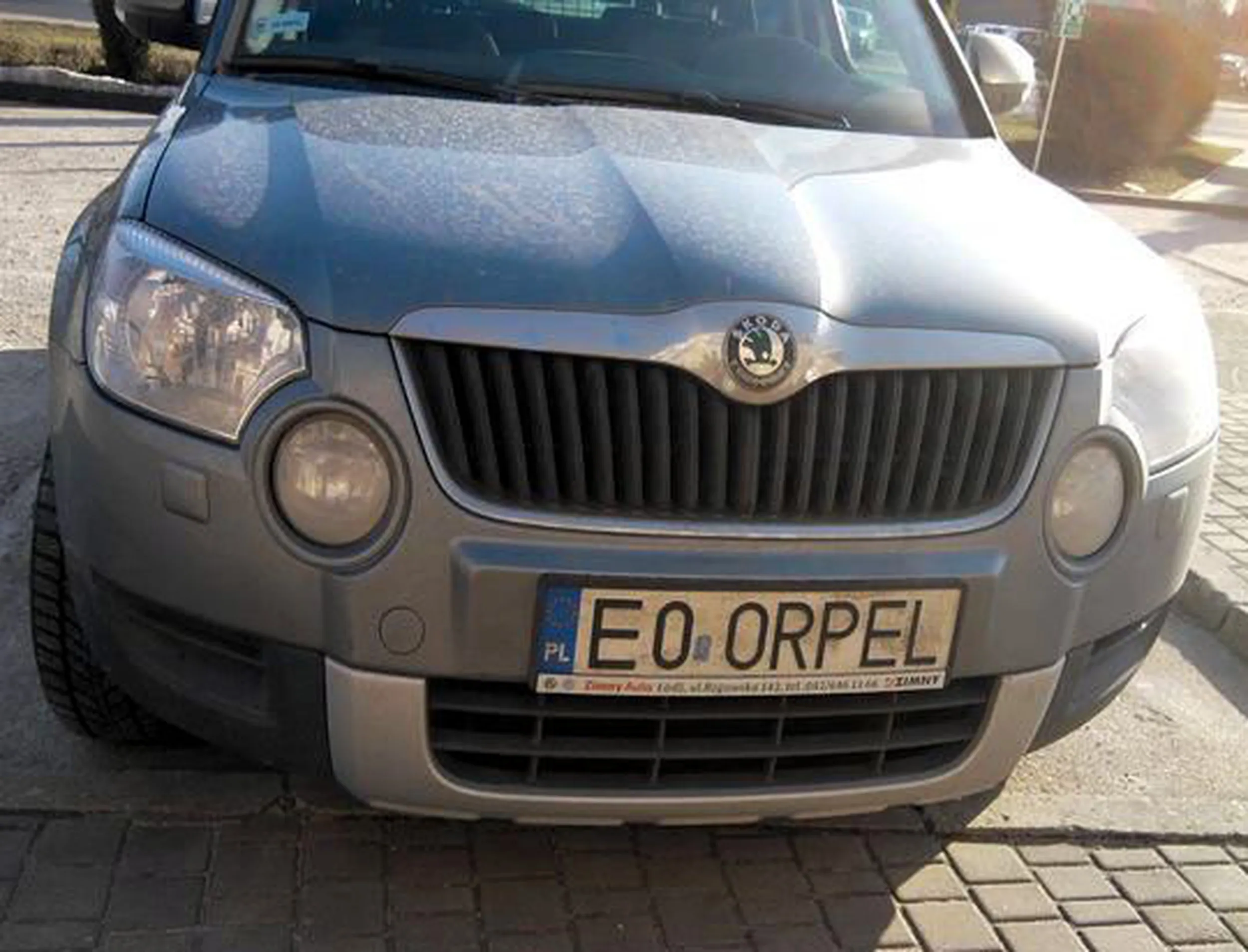 Fajny numer, blacha E0 ORPEL