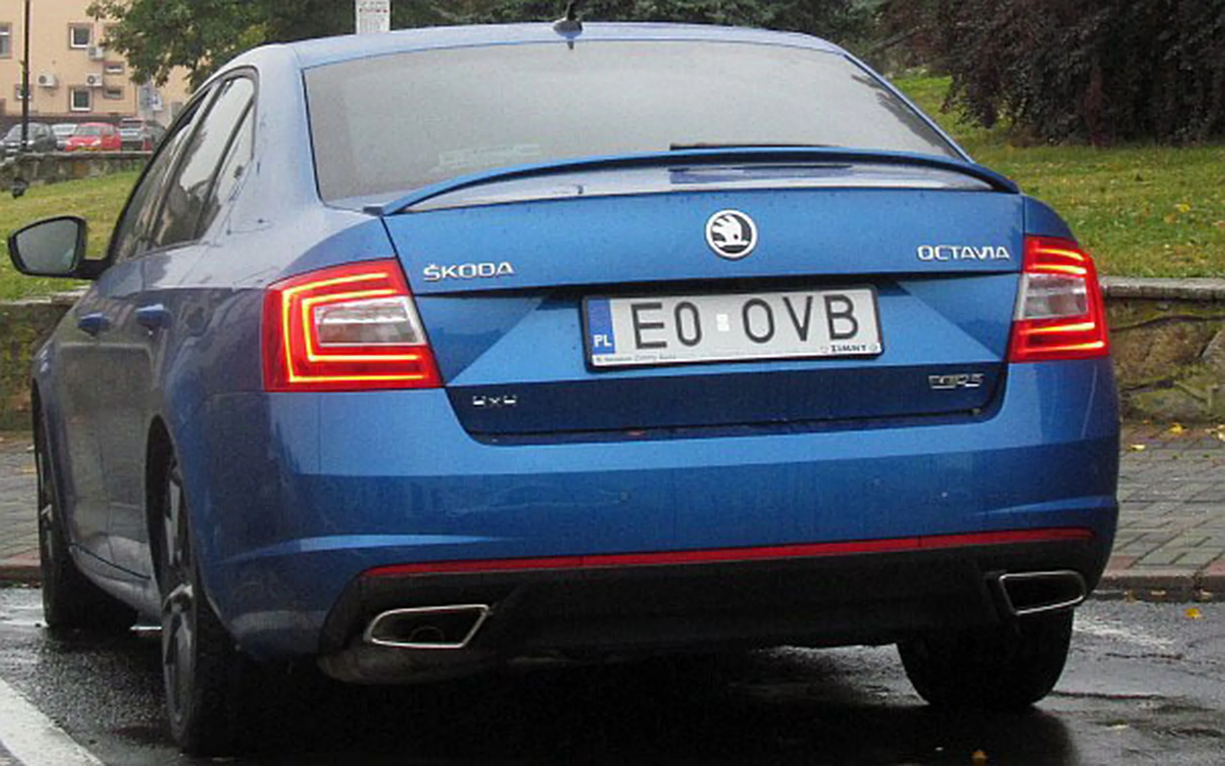 Fajny numer, blacha E0 OVB