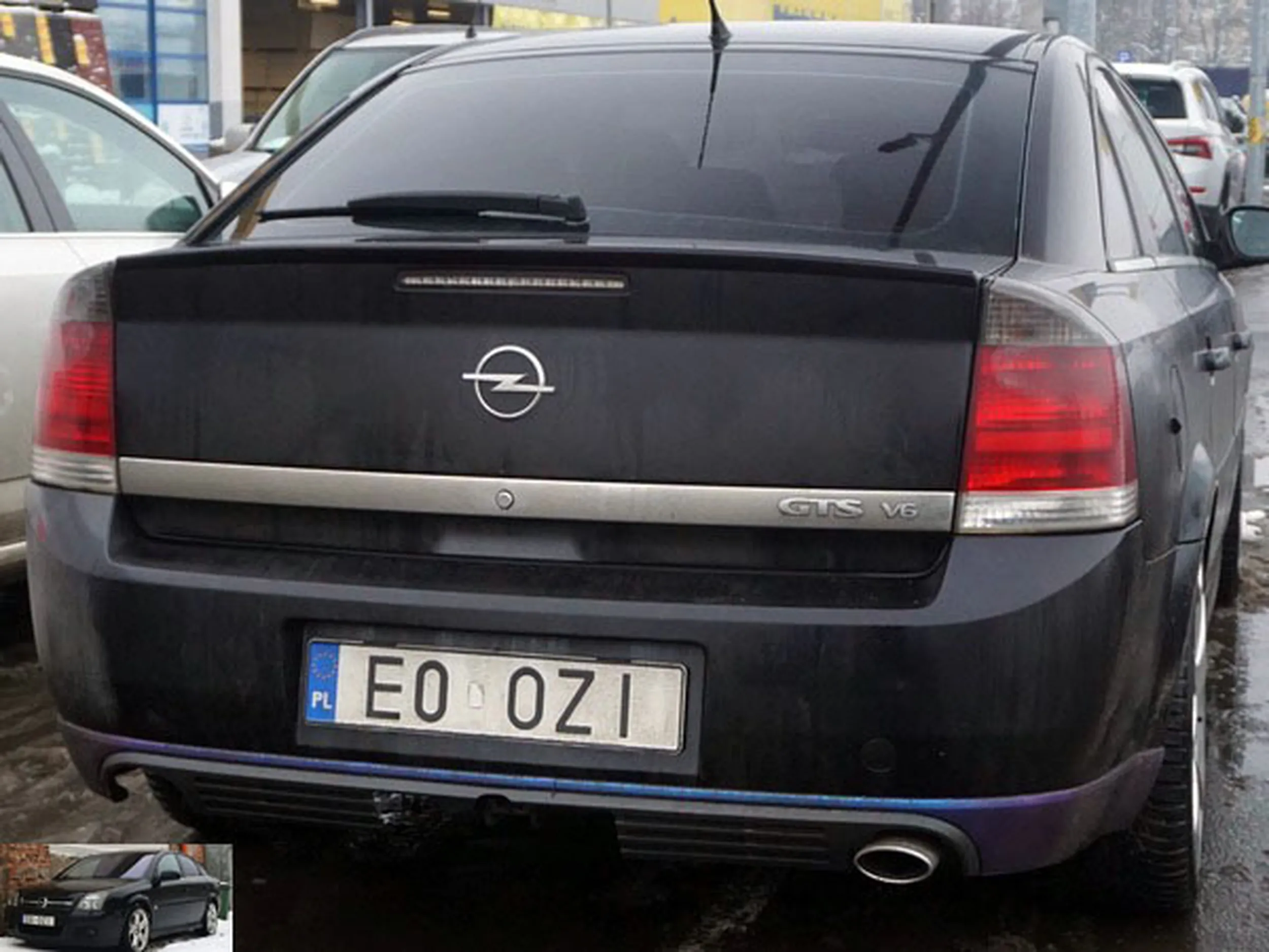 Fajny numer, blacha E0 OZI