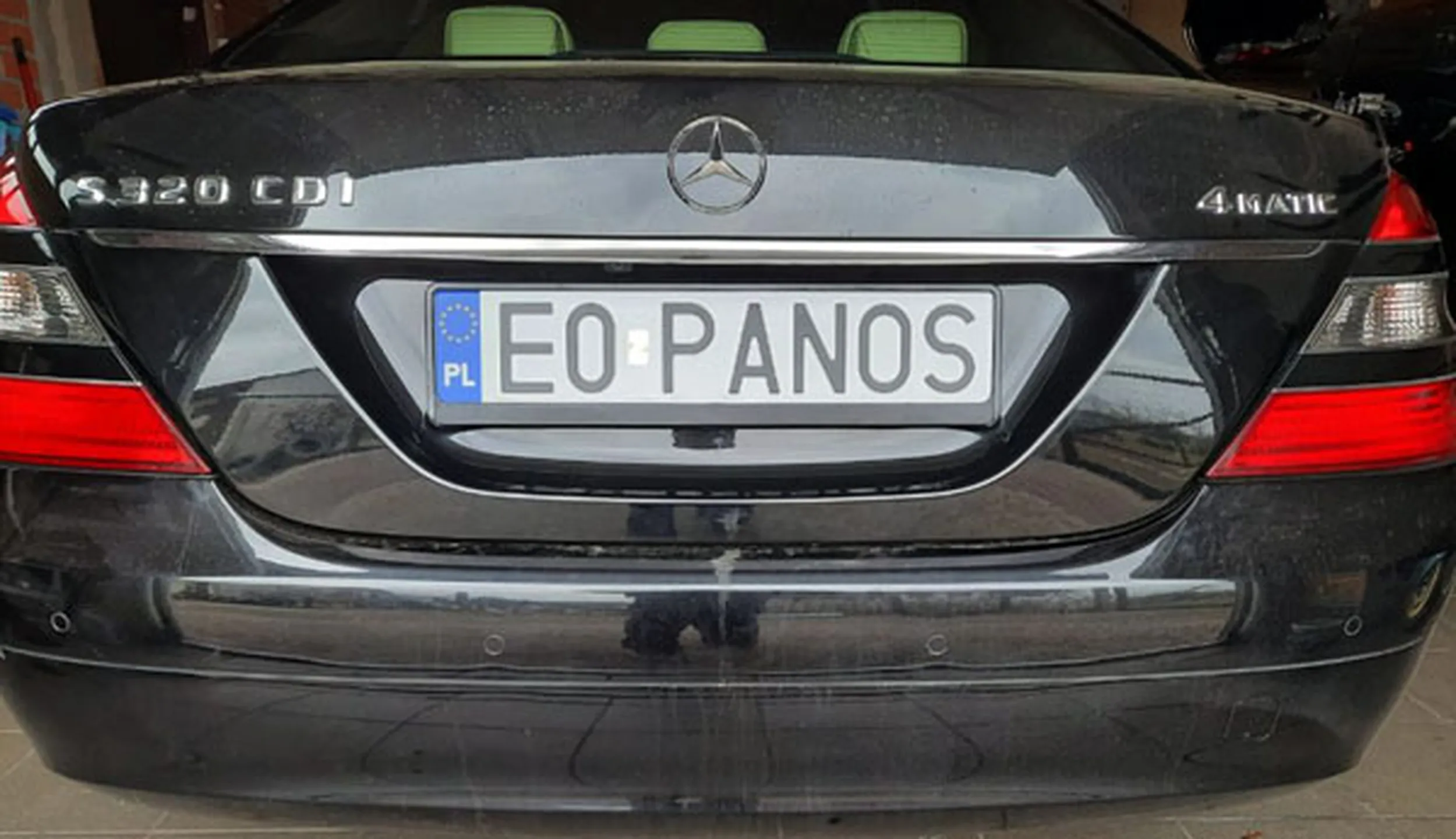 Fajny numer, blacha E0 PANOS