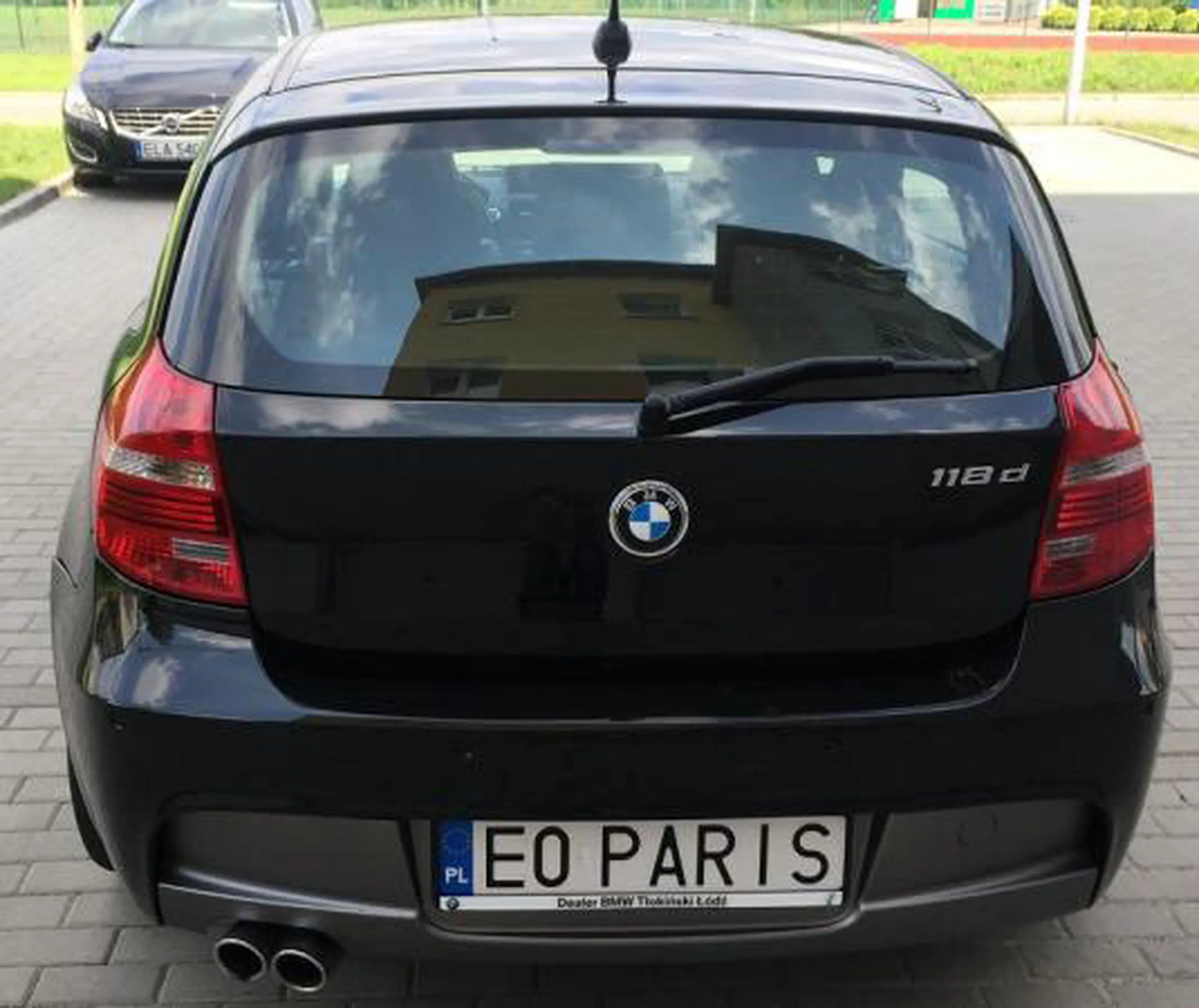 Fajny numer, blacha E0 PARIS