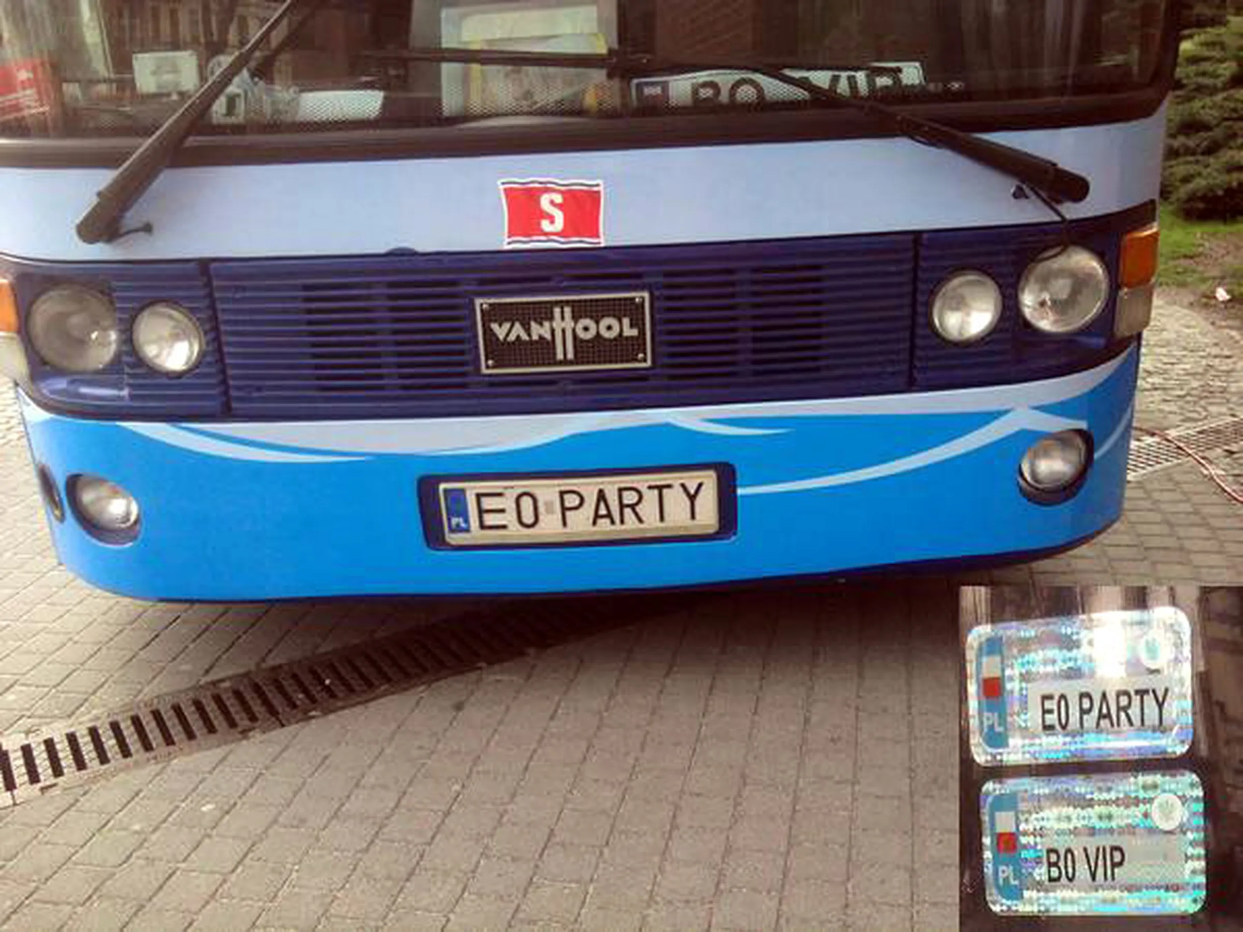 Fajny numer, blacha E0 PARTY