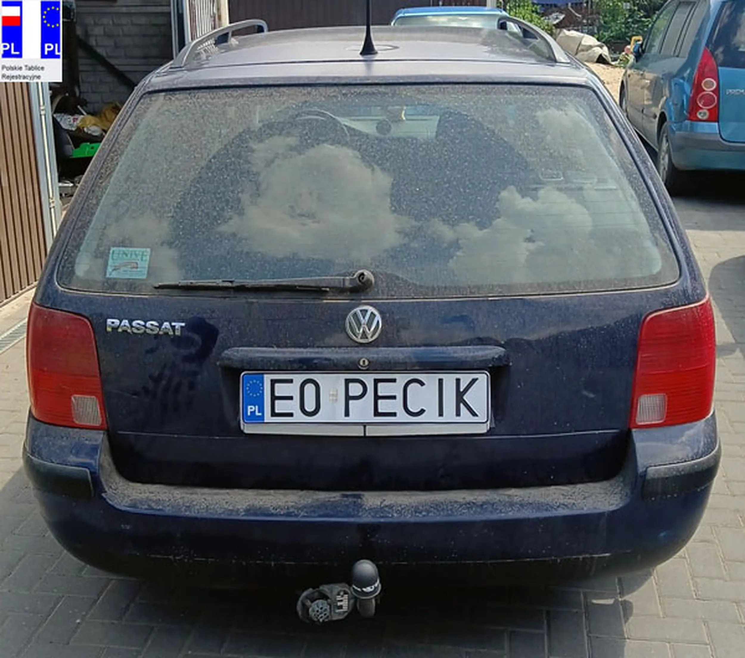 Fajny numer, blacha E0 PECIK