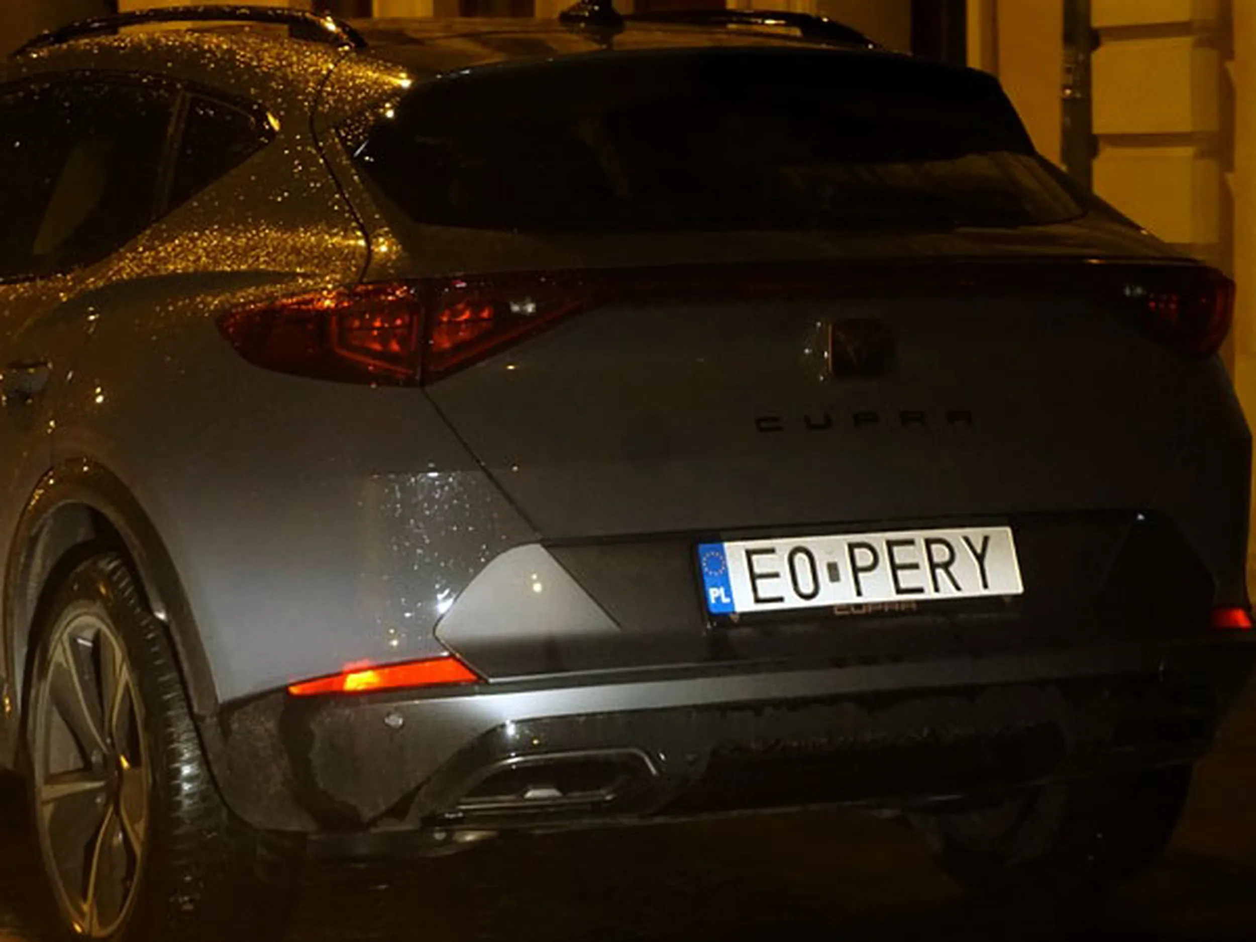 Fajny numer, blacha E0 PERY