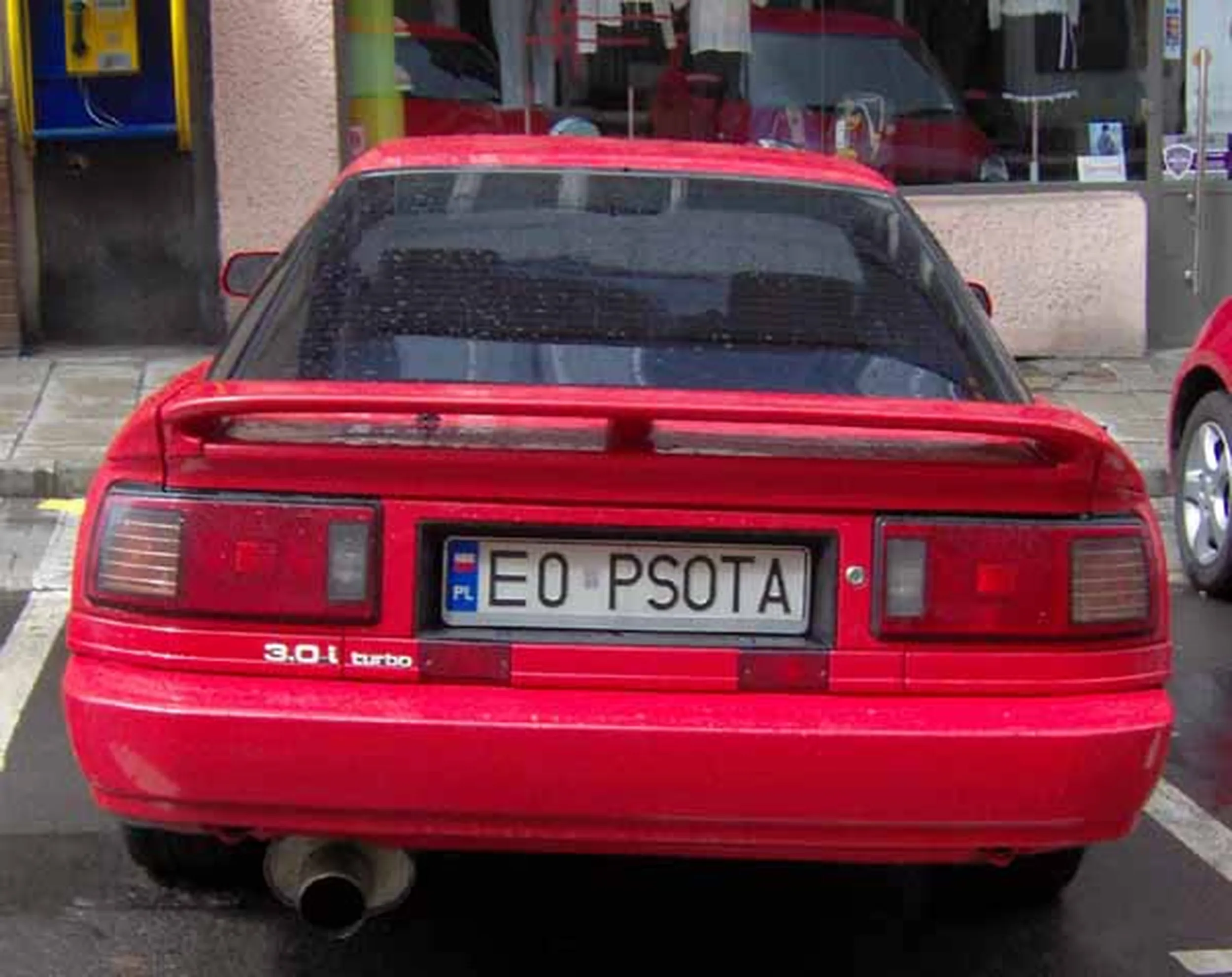 Fajny numer, blacha E0 PSOTA