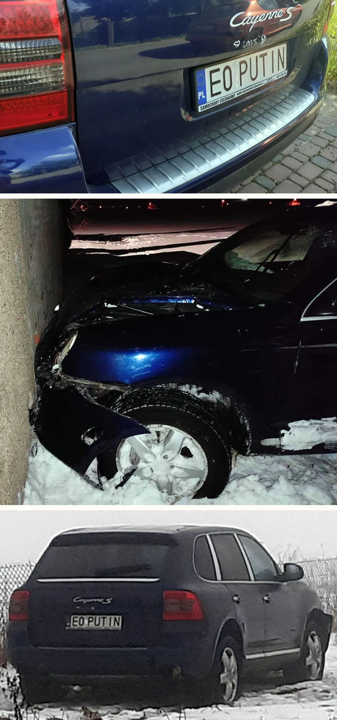 Fajny numer, blacha E0 PUTIN